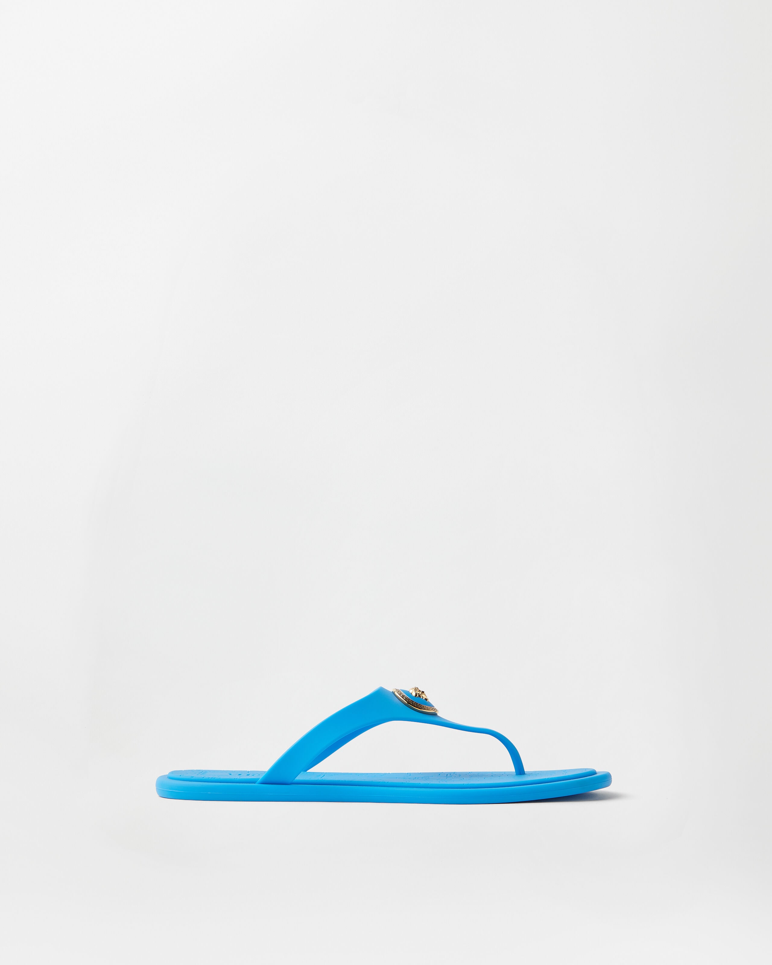 Versace alia rubber flat sandals