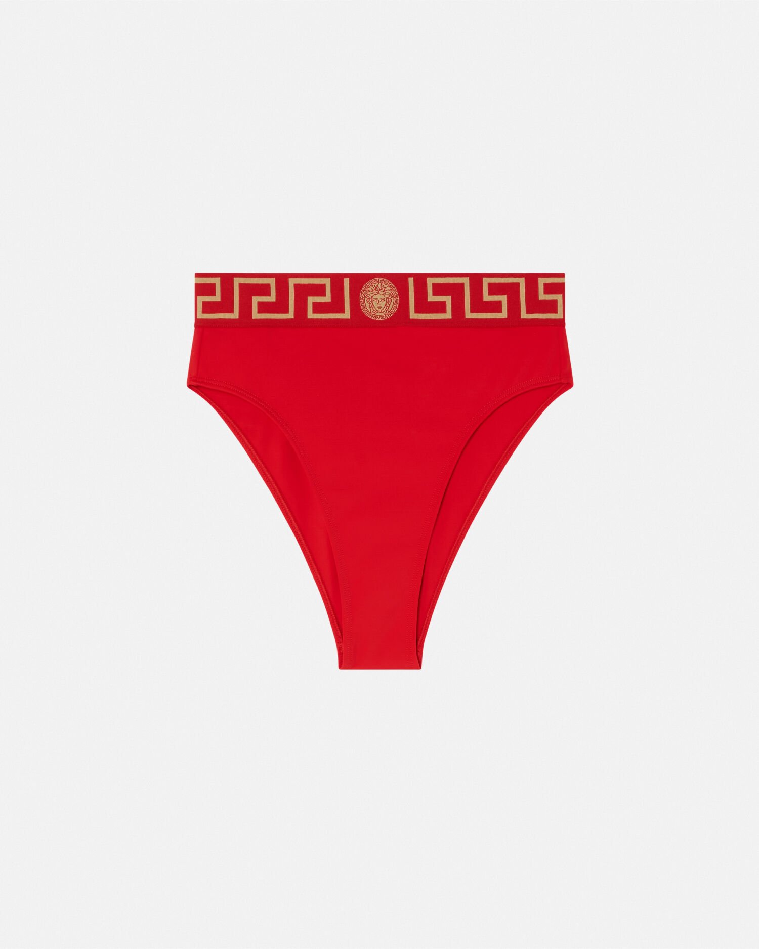 Versace Greca Border Swim Briefs | Black | FARFETCH