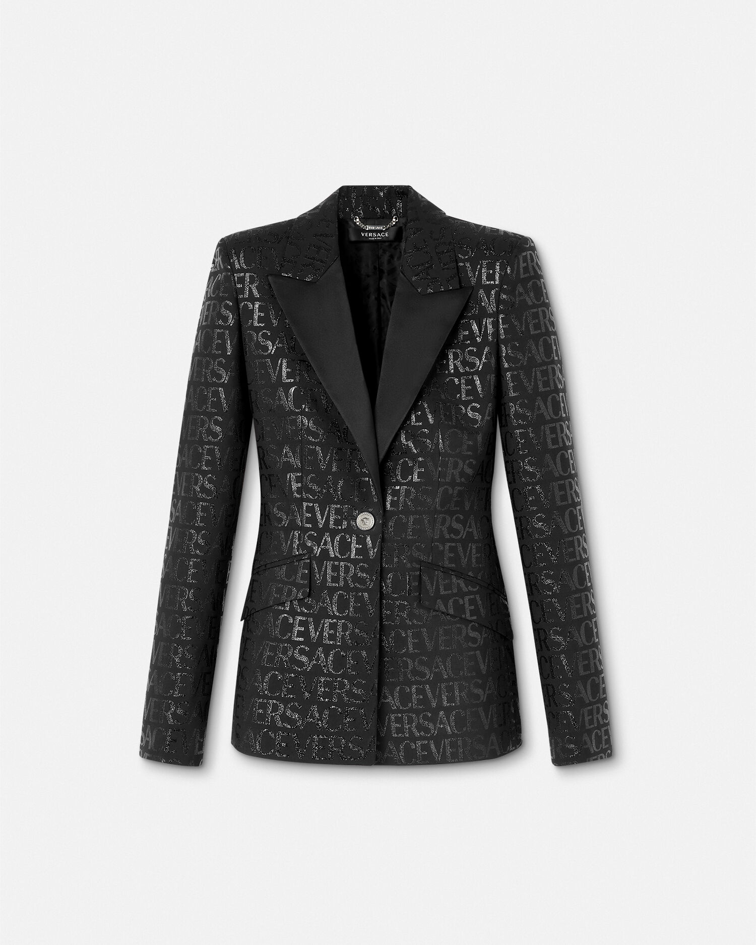 Versace Versace Allover Single Breasted Blazer for Women Online