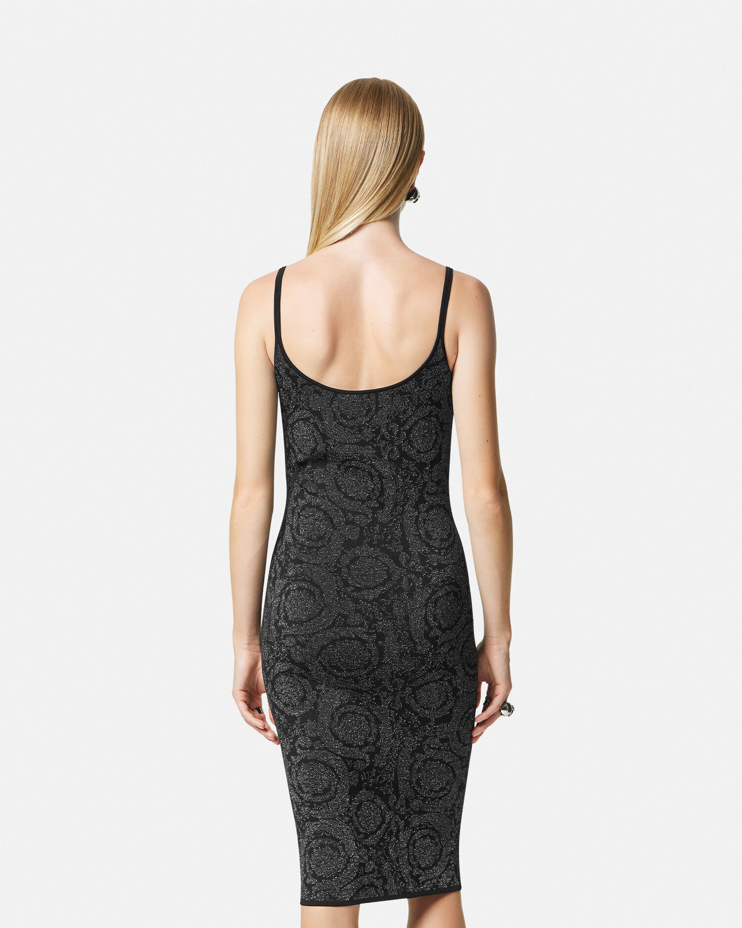 Robe motif versace sales