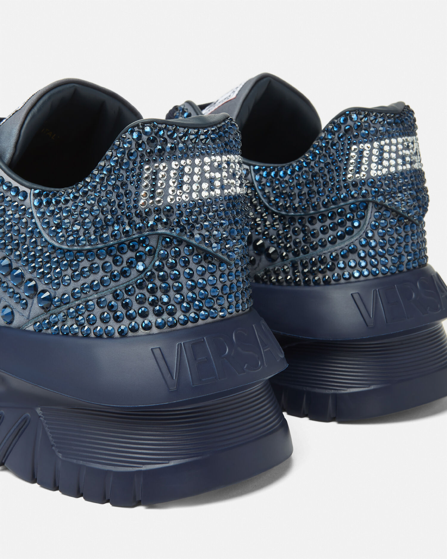 Versace sneakers blue sales