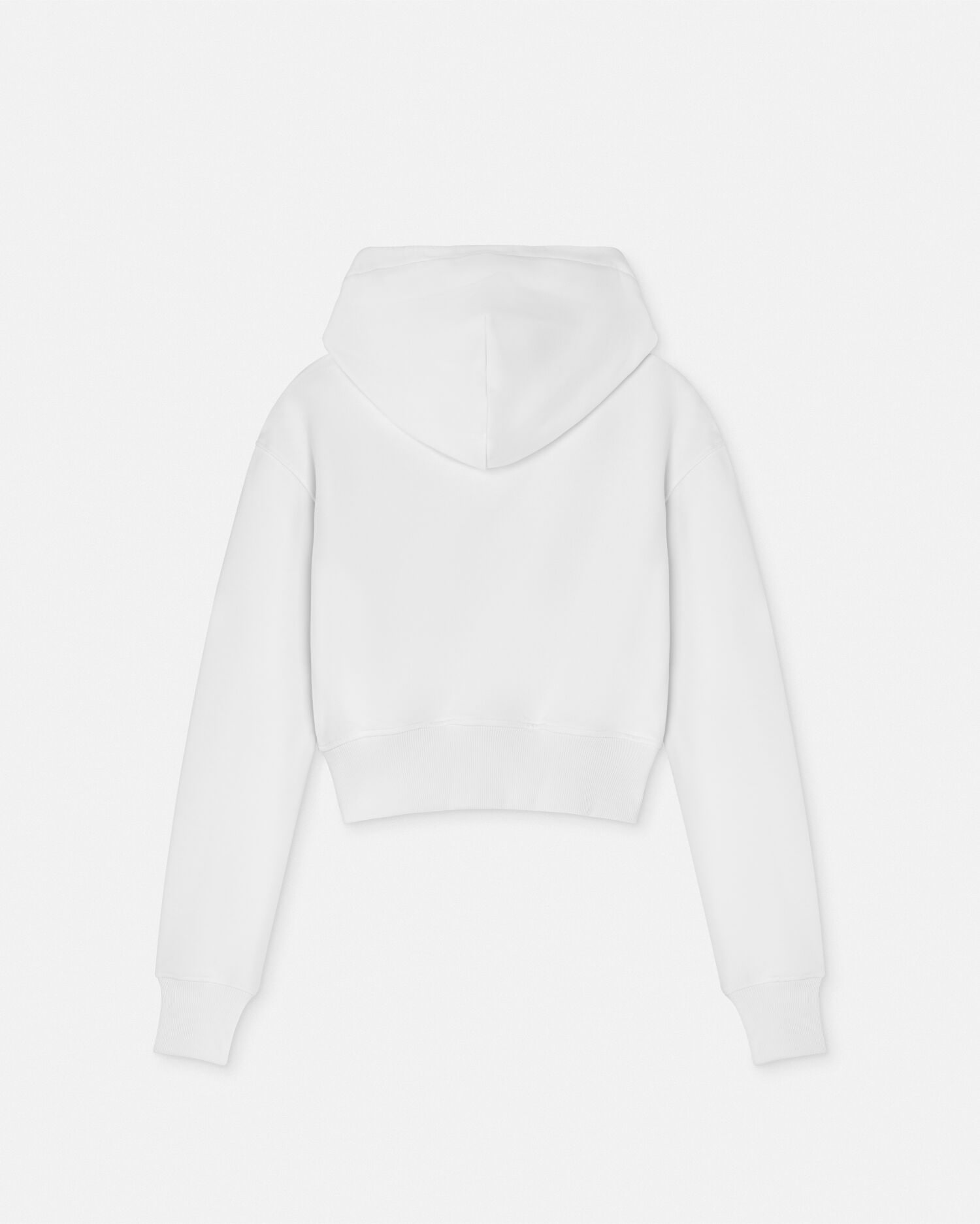 Logo Crop Hoodie | VERSACE US