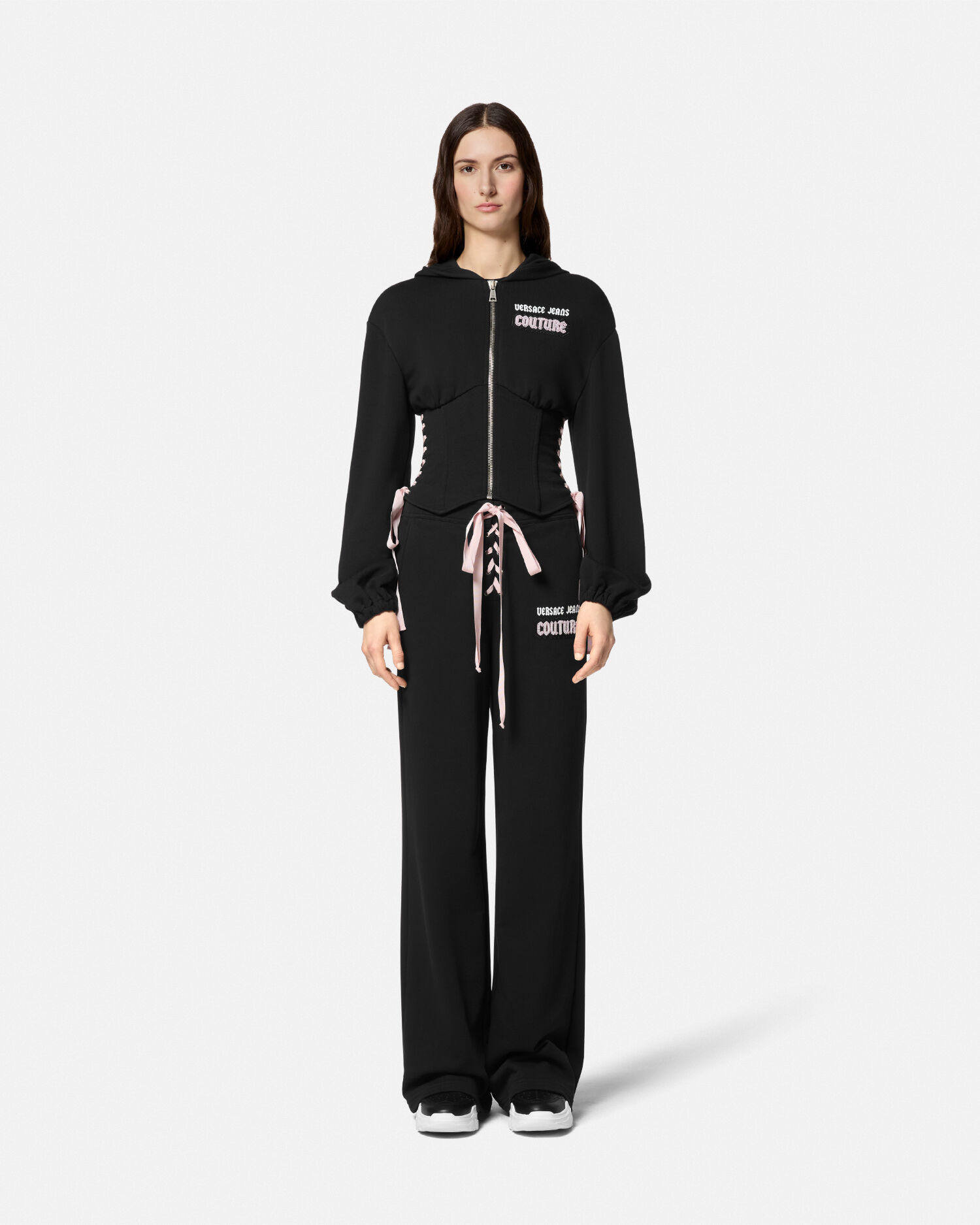 Logo Lace Up Sweatpants VERSACE