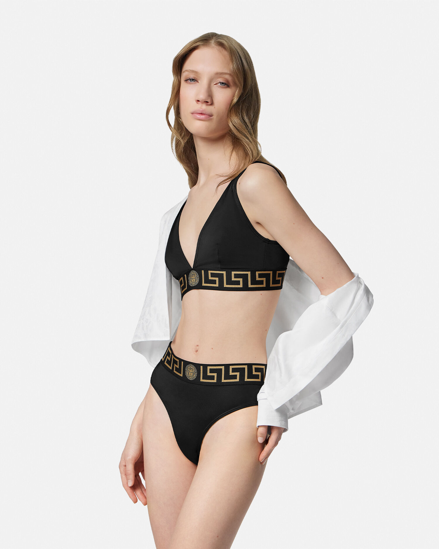 トップス gianni versace Y Gianni Versace 90s tiger print knit top — JAMES VELORIA