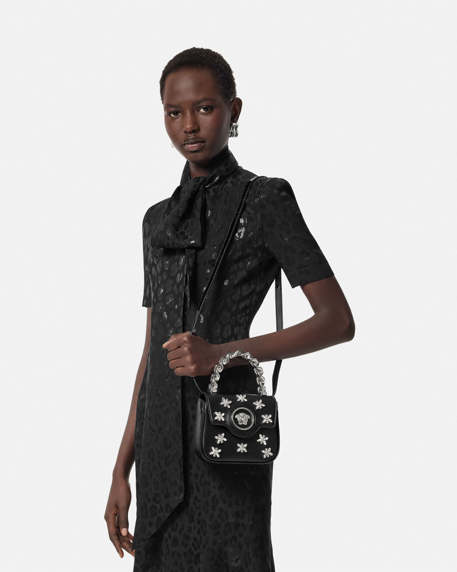Crystal La Medusa Mini Bag VERSACE US