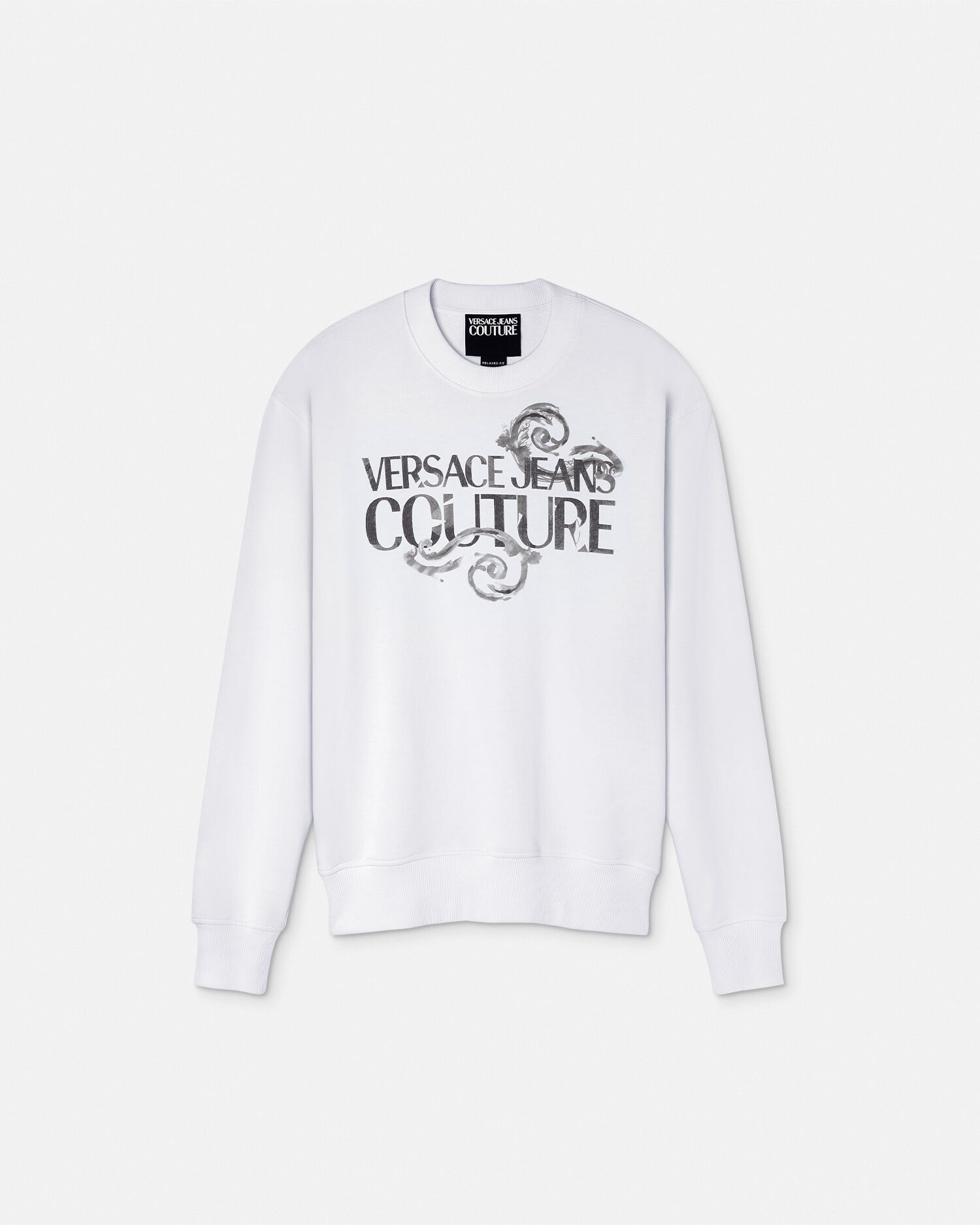 Versace jeans sweatshirt 2025 white