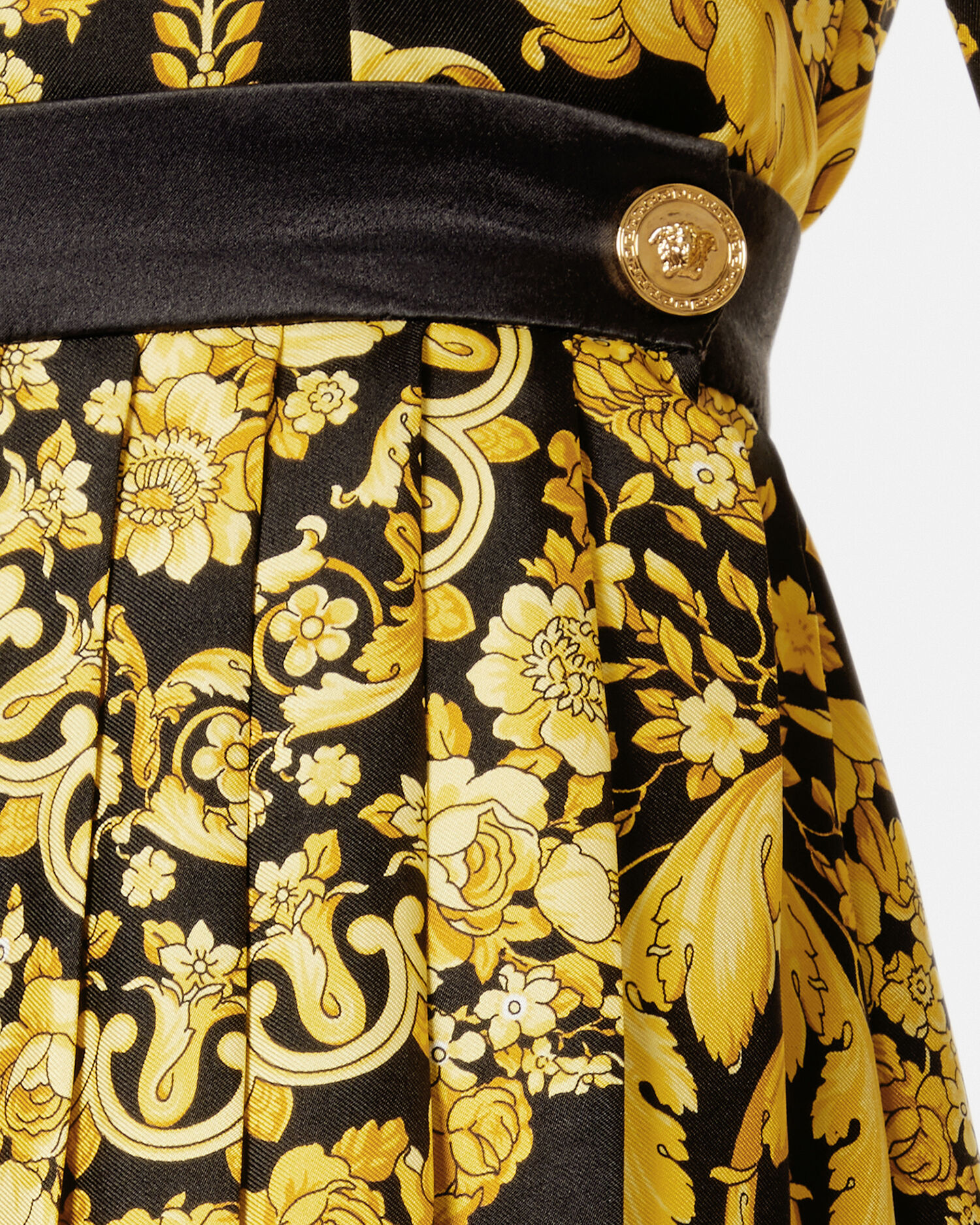 Gonna plissettata versace sales