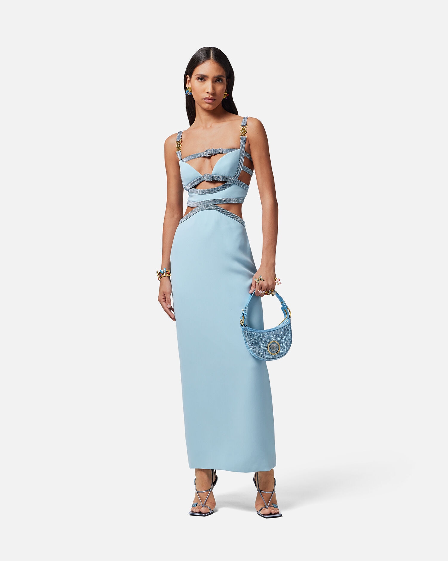 Versace medusa sales dress