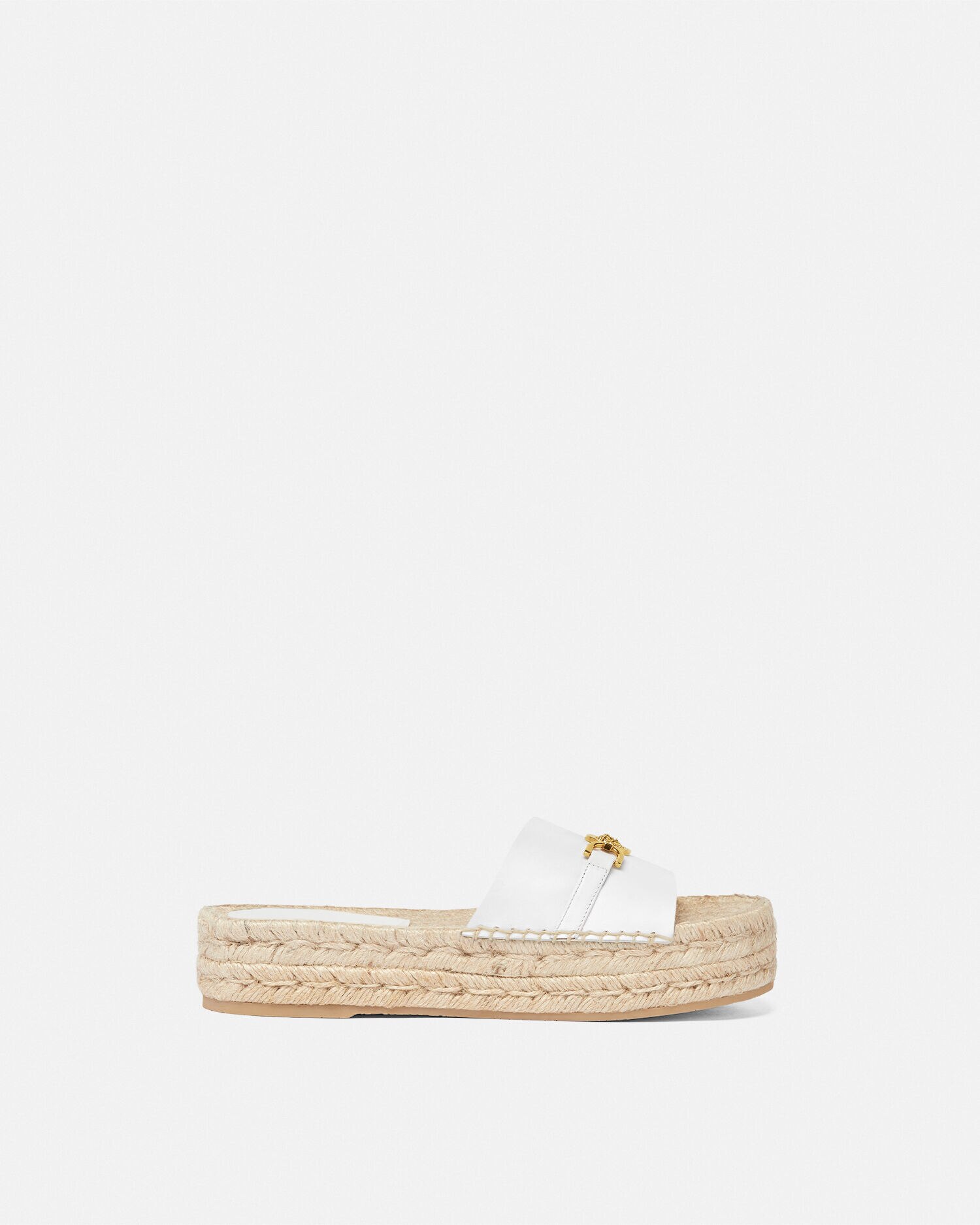 Versace sandals white top