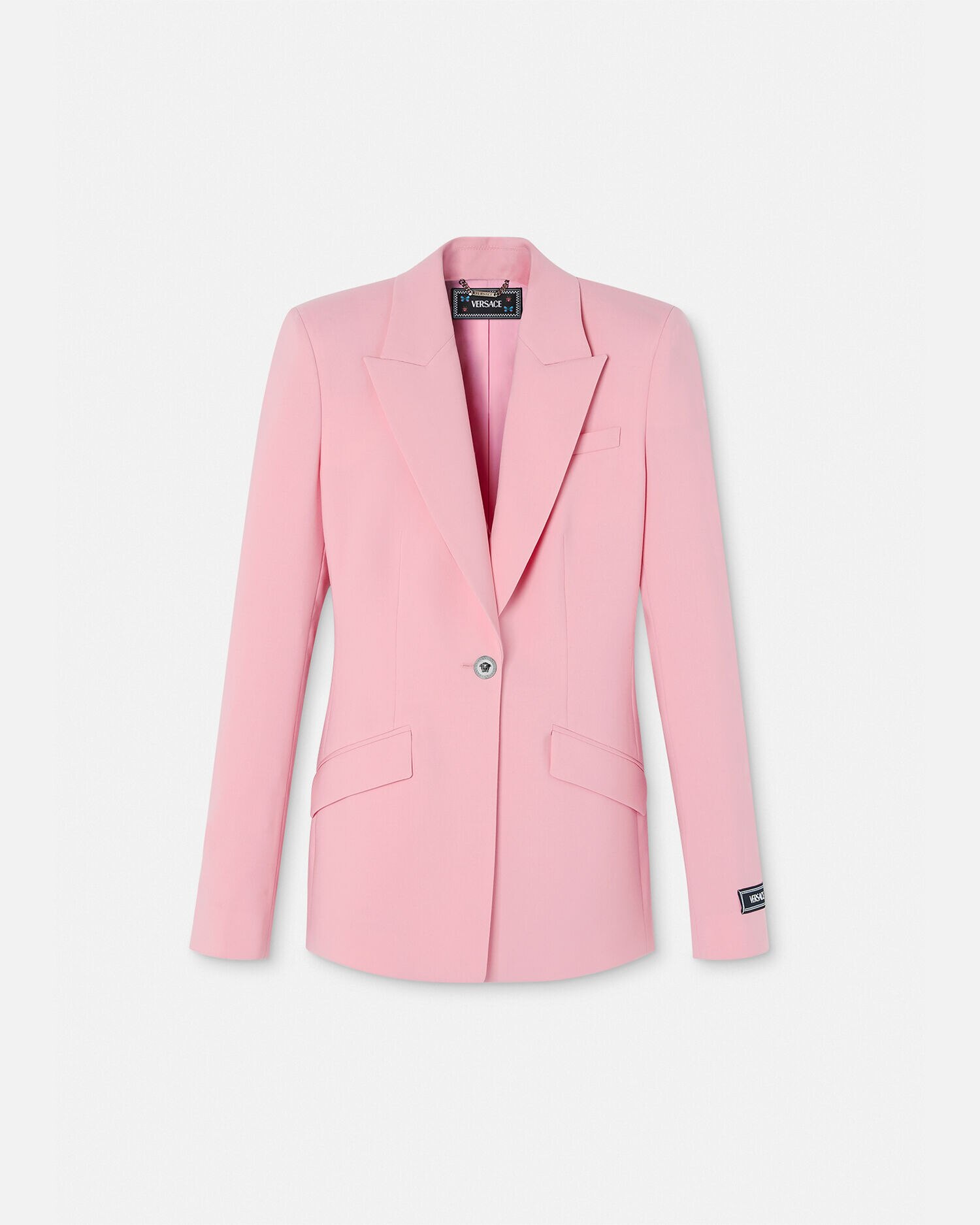 Single Breasted Blazer Pink Versace US