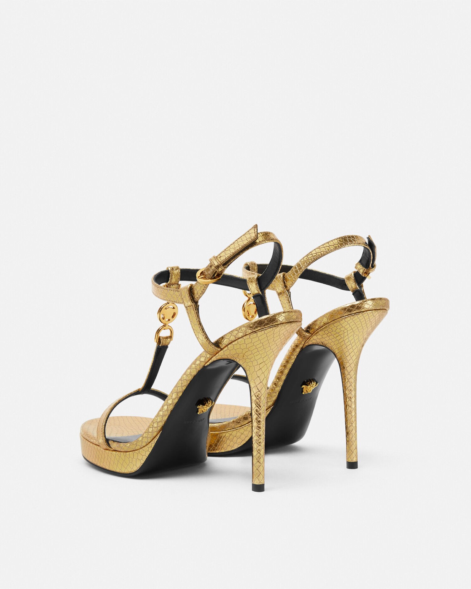 Versace snake heels hot sale