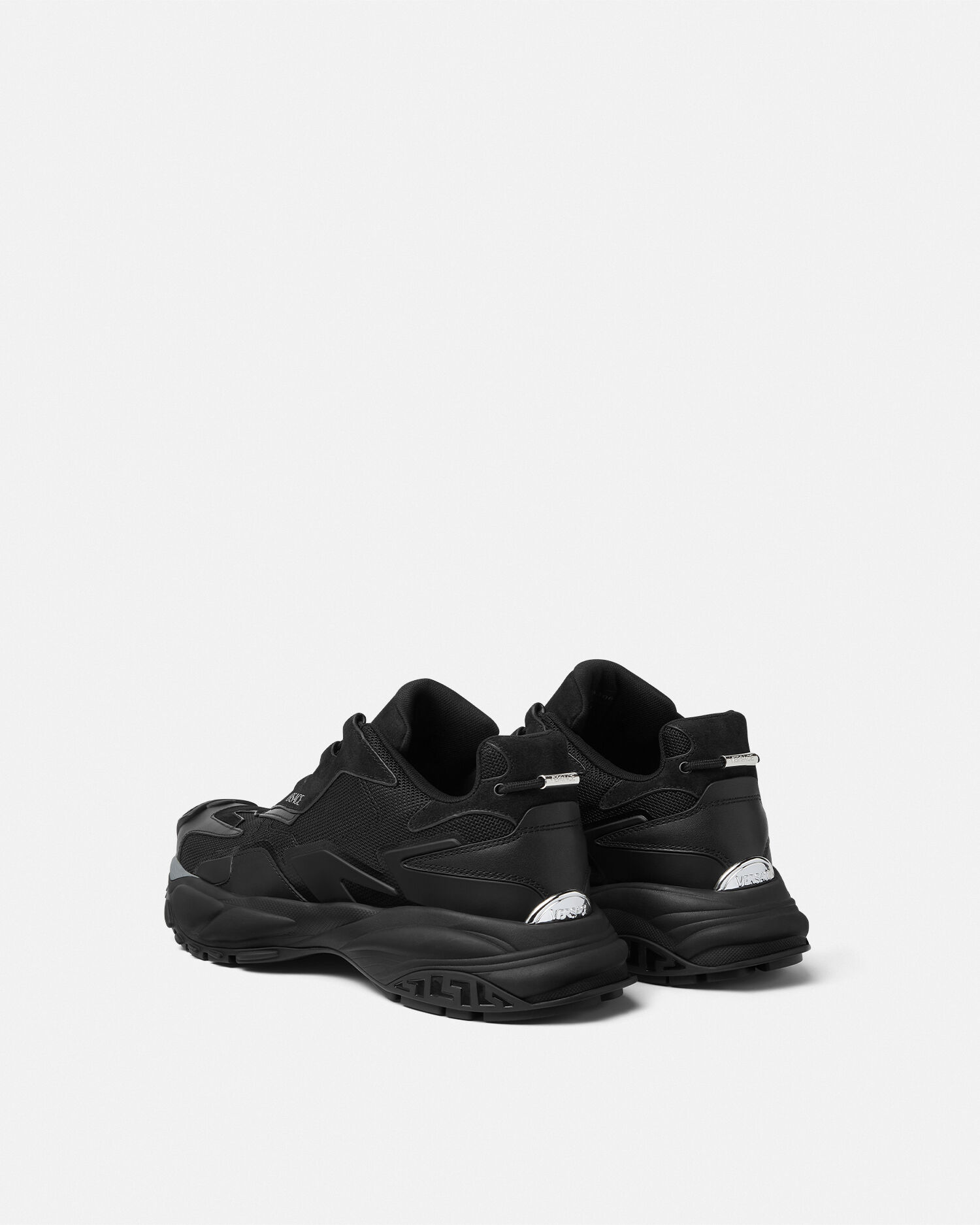 Versace Mercury M_VS_04 Leather Sneakers | VERSACE US