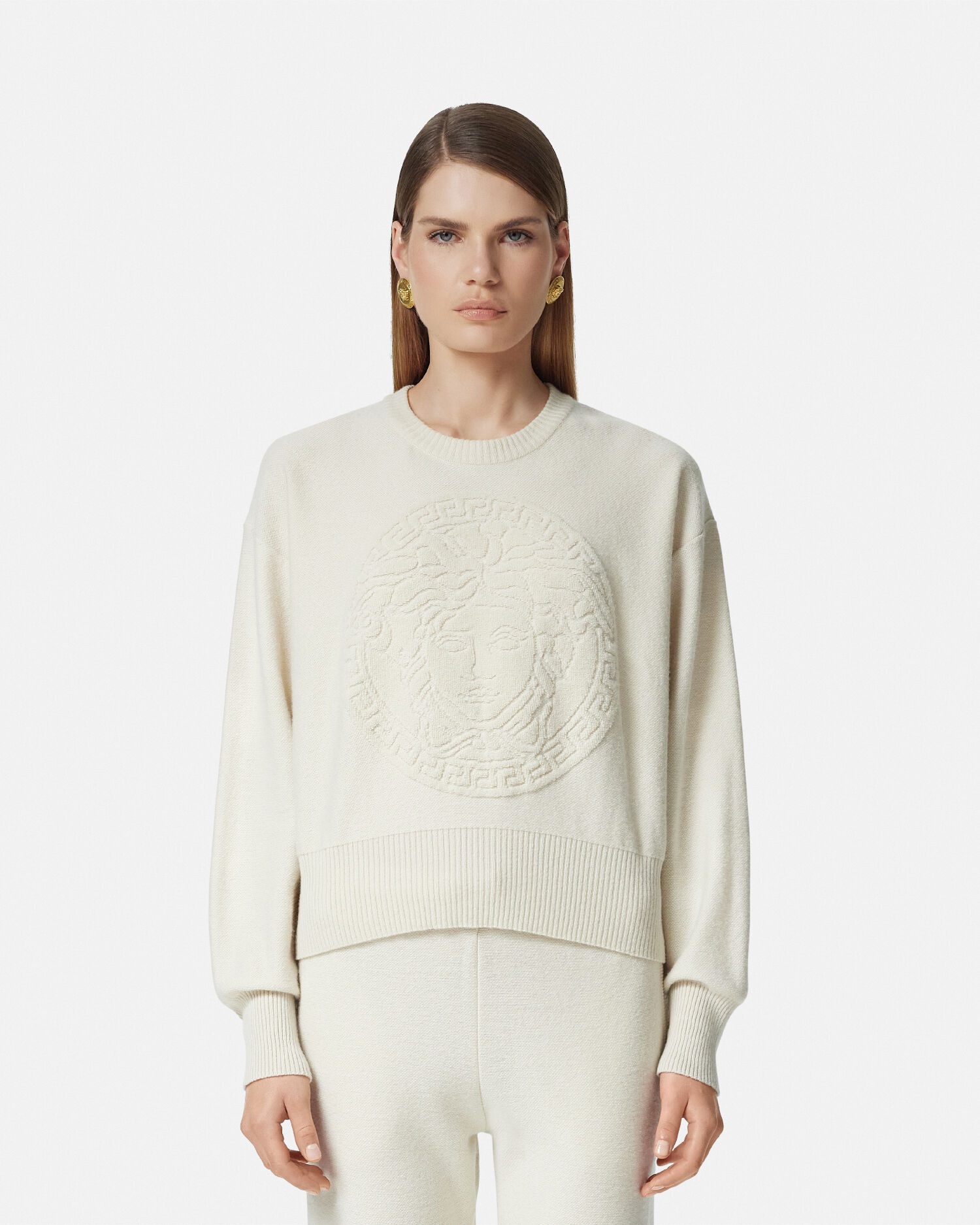 Versace wool sweater new arrivals