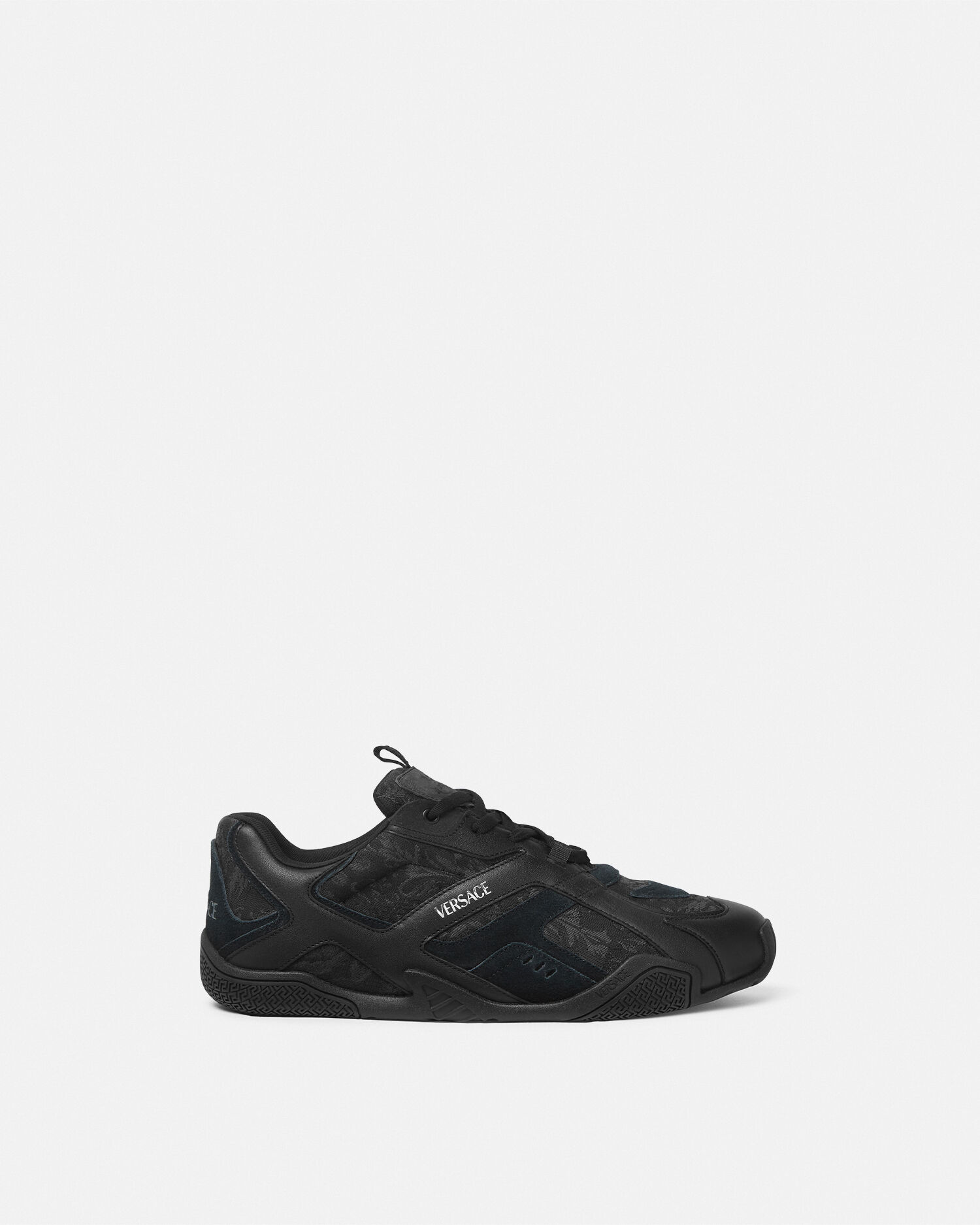 Galaxia Jacquard Nylon Sneakers | VERSACE US