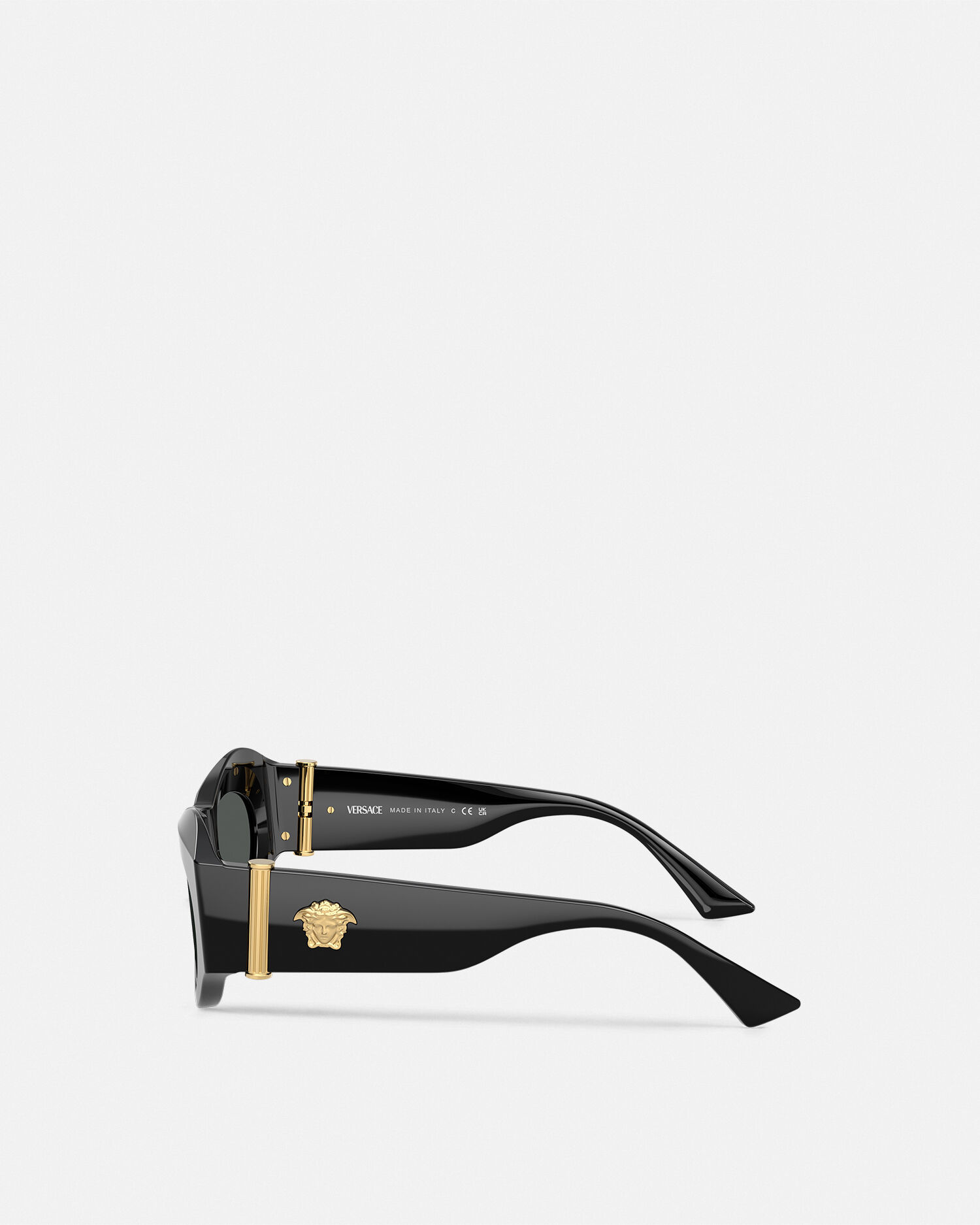 Versace black glam medusa sunglasses top