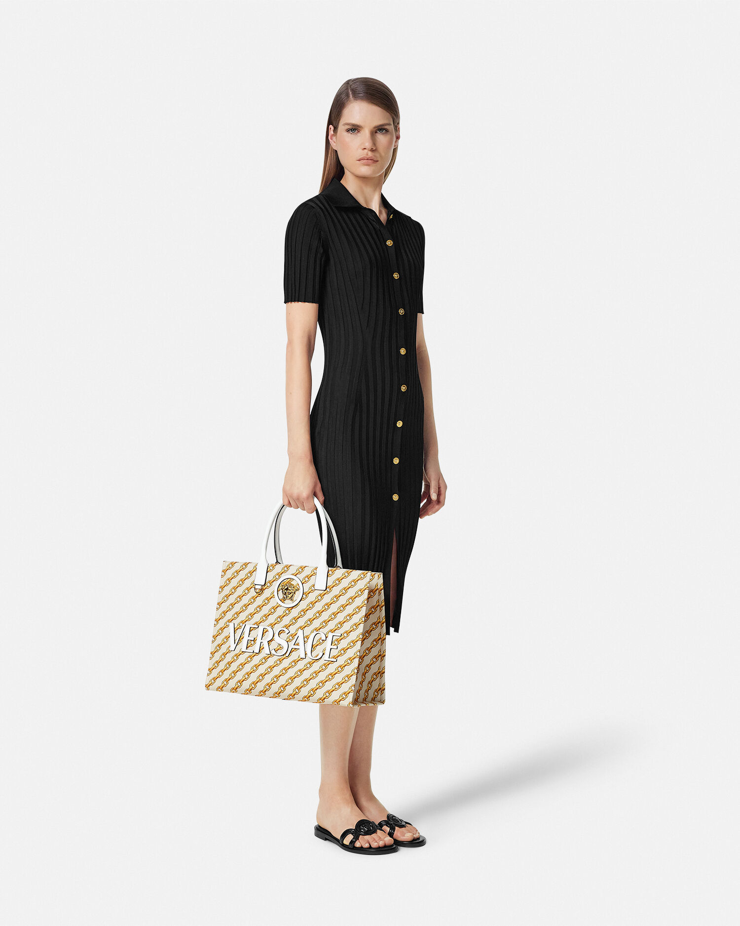 Chain print bag clearance