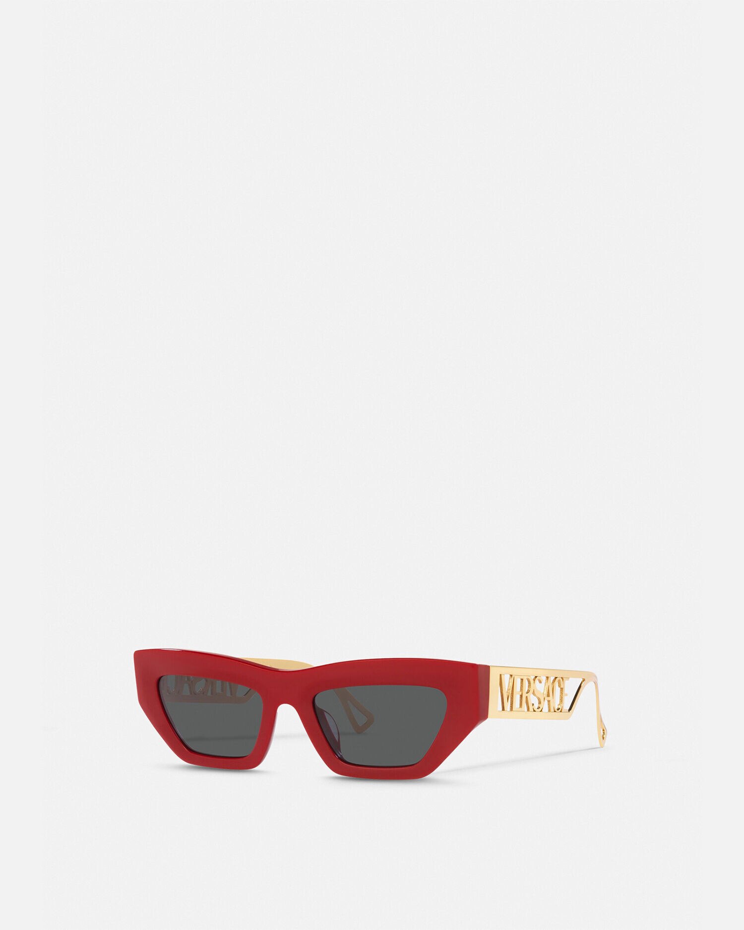 Versace red cat eye hot sale sunglasses