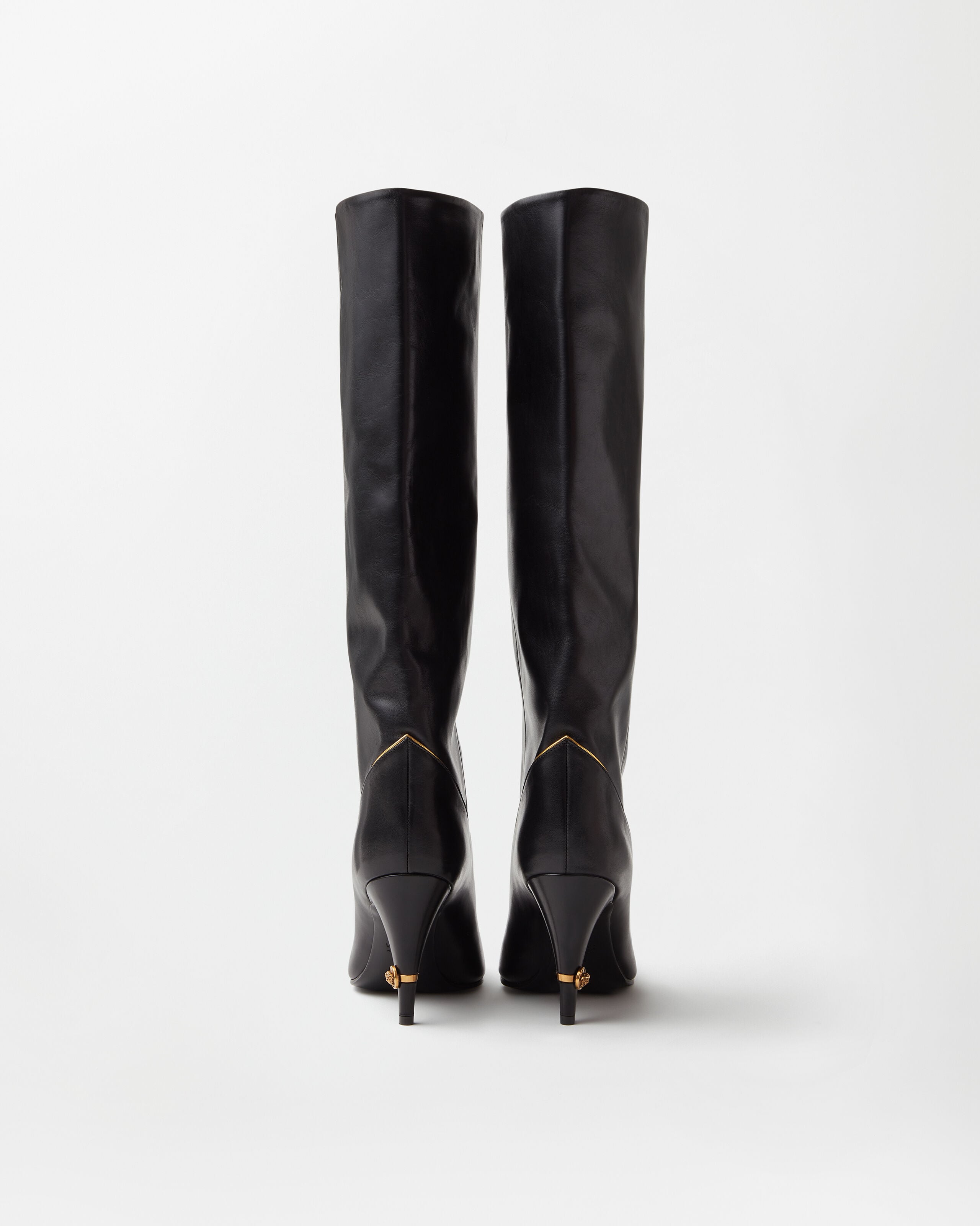 Gianni Nappa Knee-High Boots 90 mm | VERSACE US