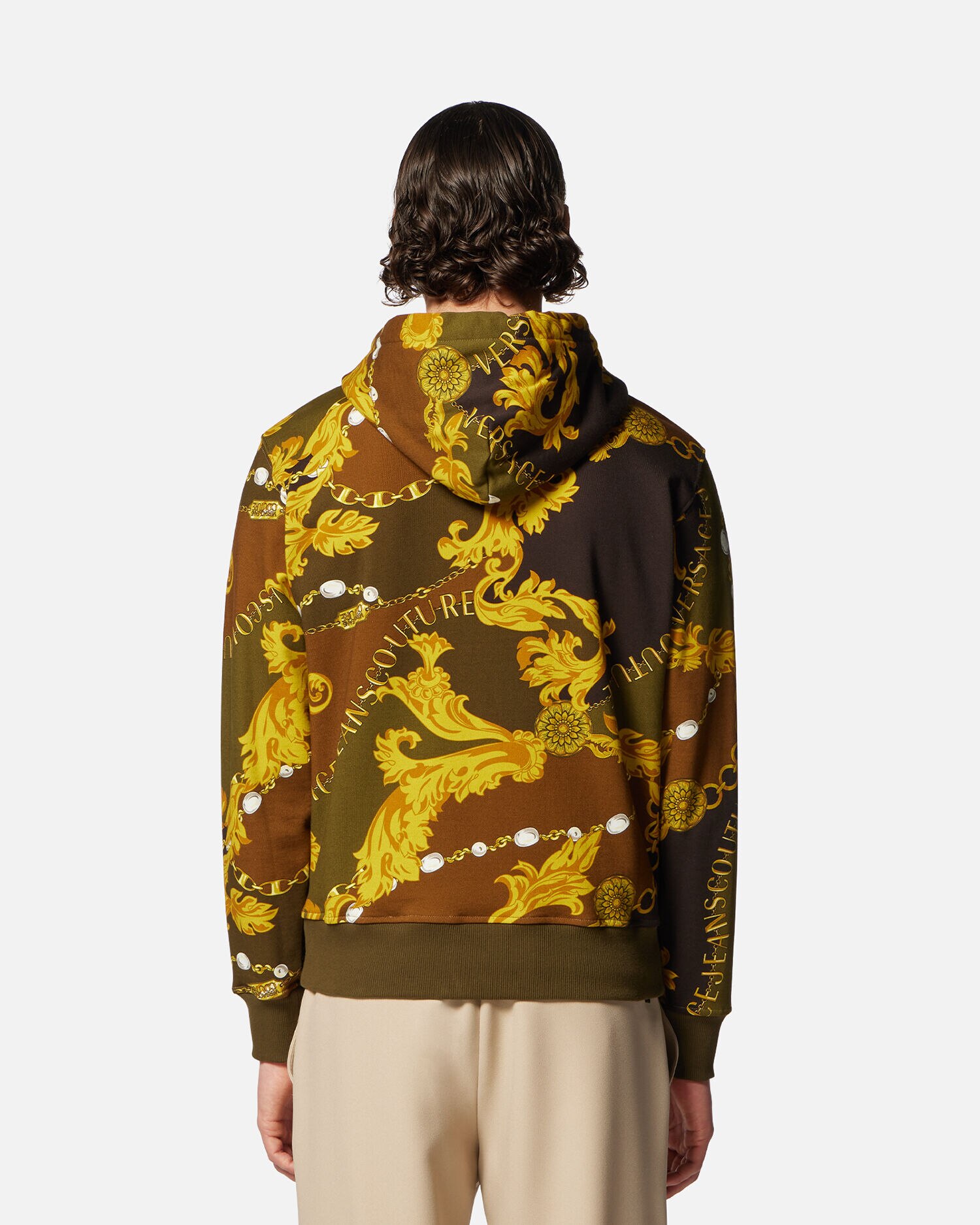 Versace tiger hoodie sales