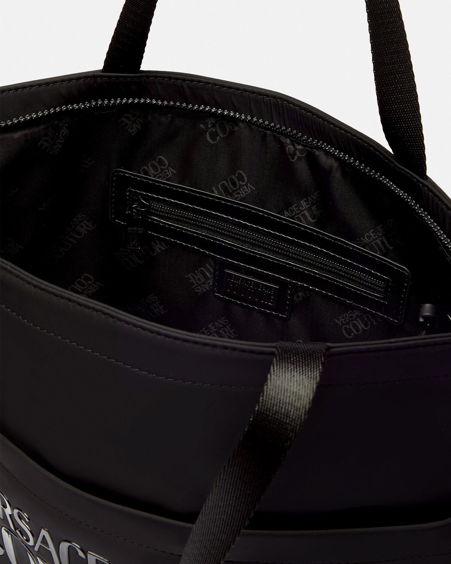 Black versace jeans bag discount