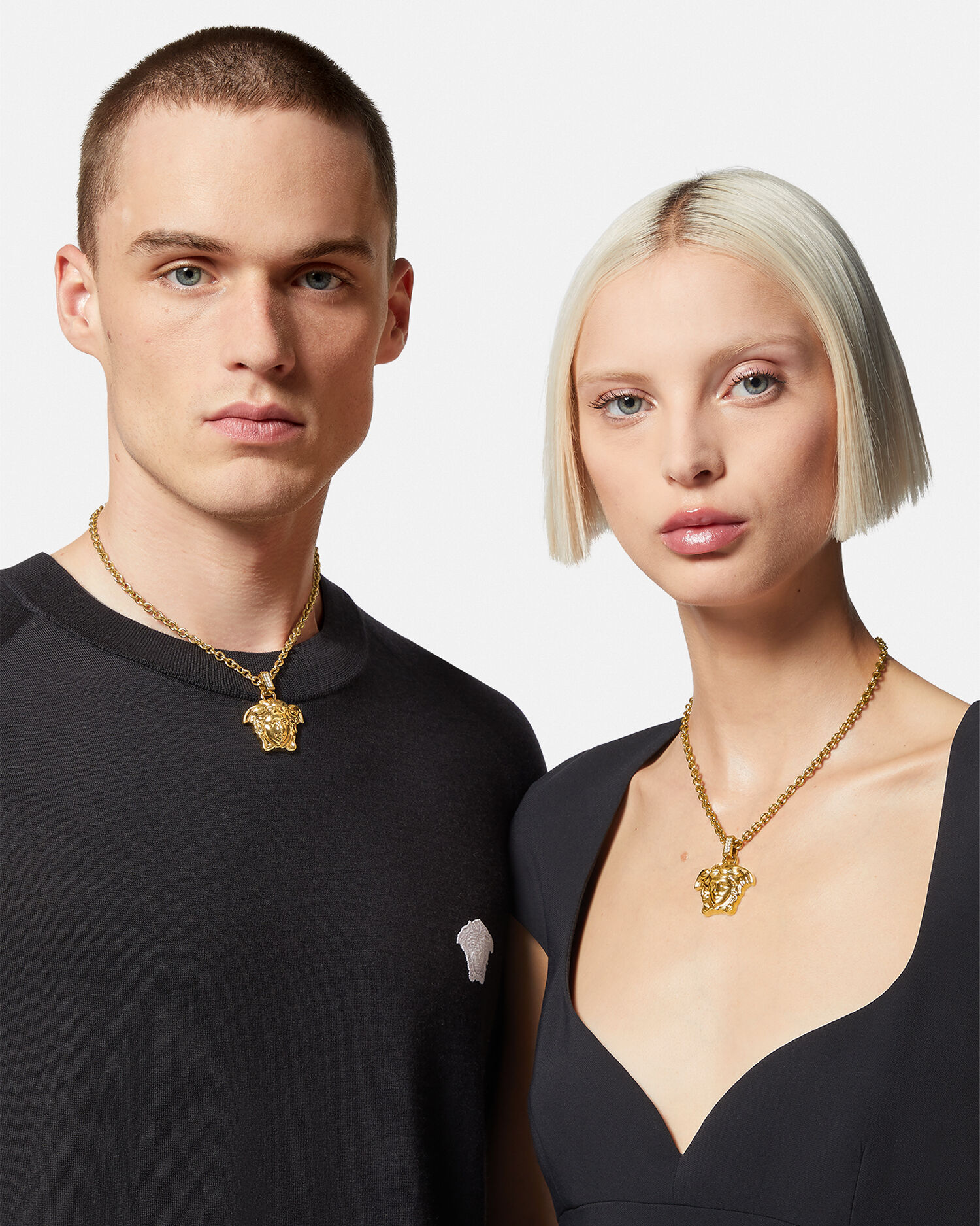 Versace crystal necklace cheap