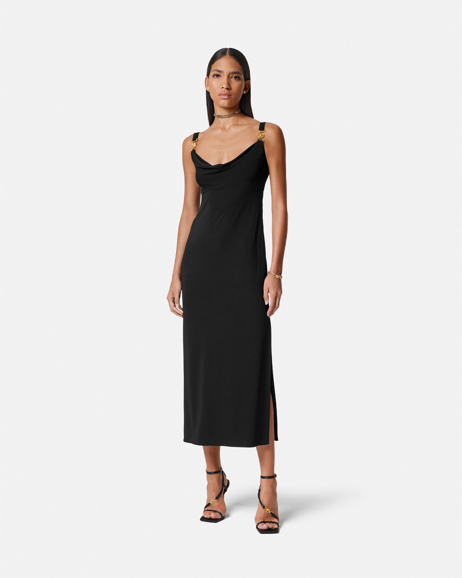Versace maxi dress top
