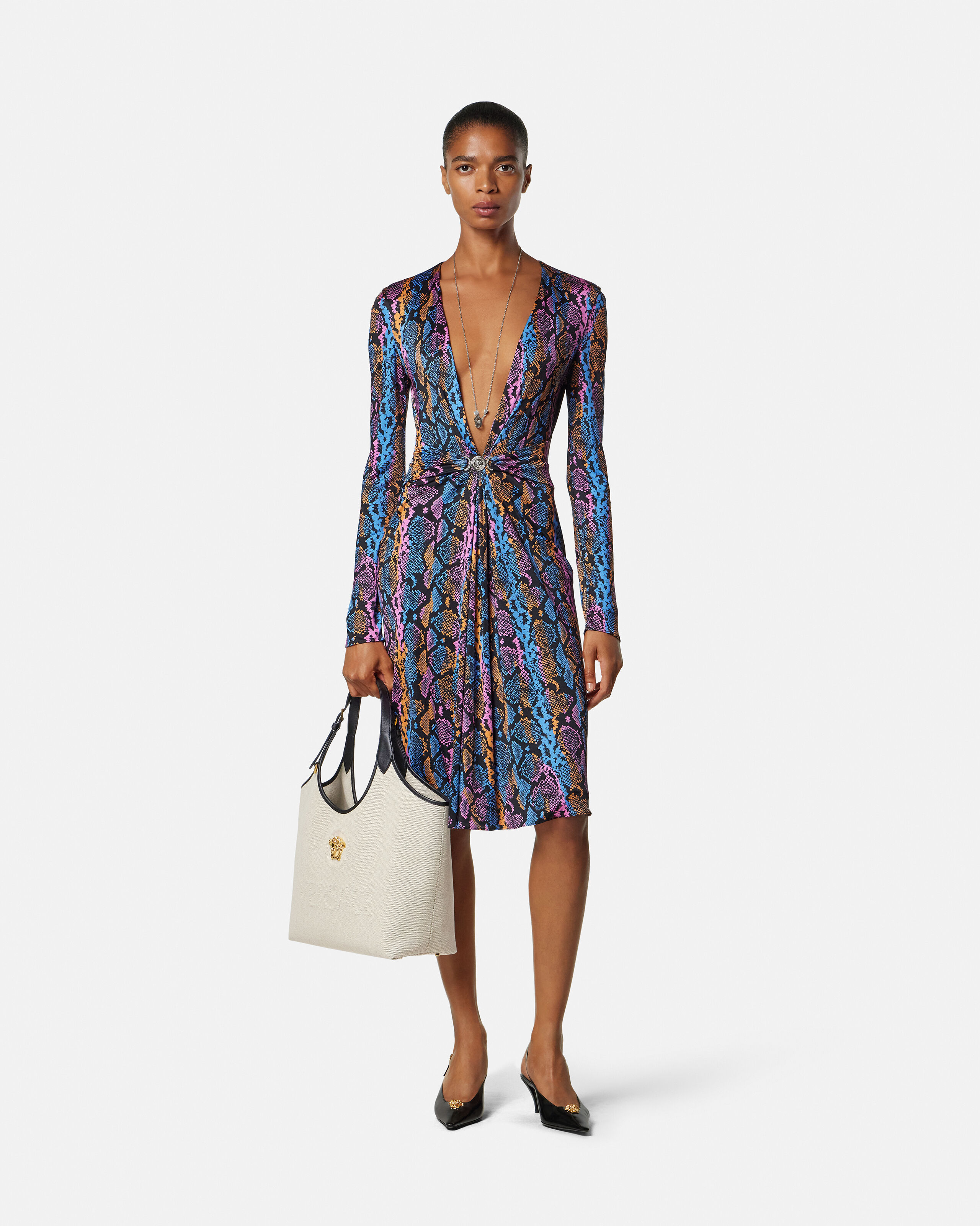 La Medusa Canvas Tote