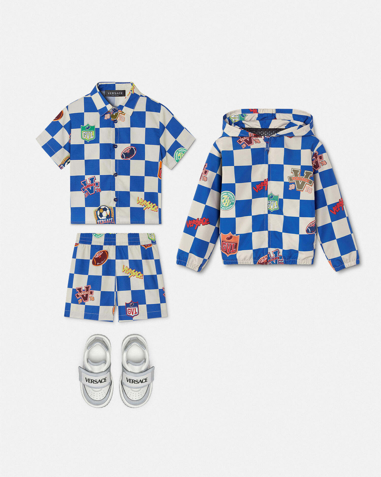 Versace baby suit top