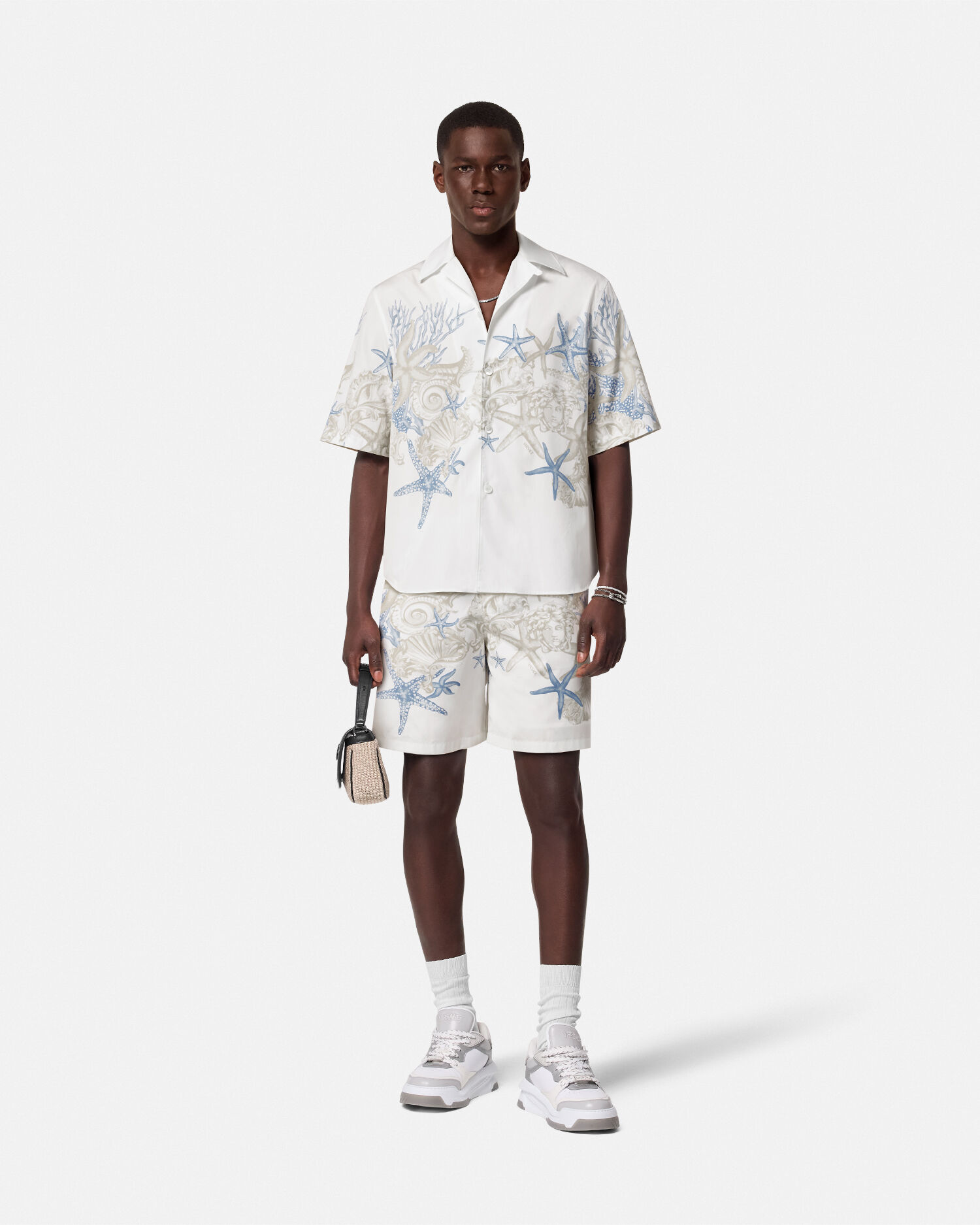 Versace shorts set deals