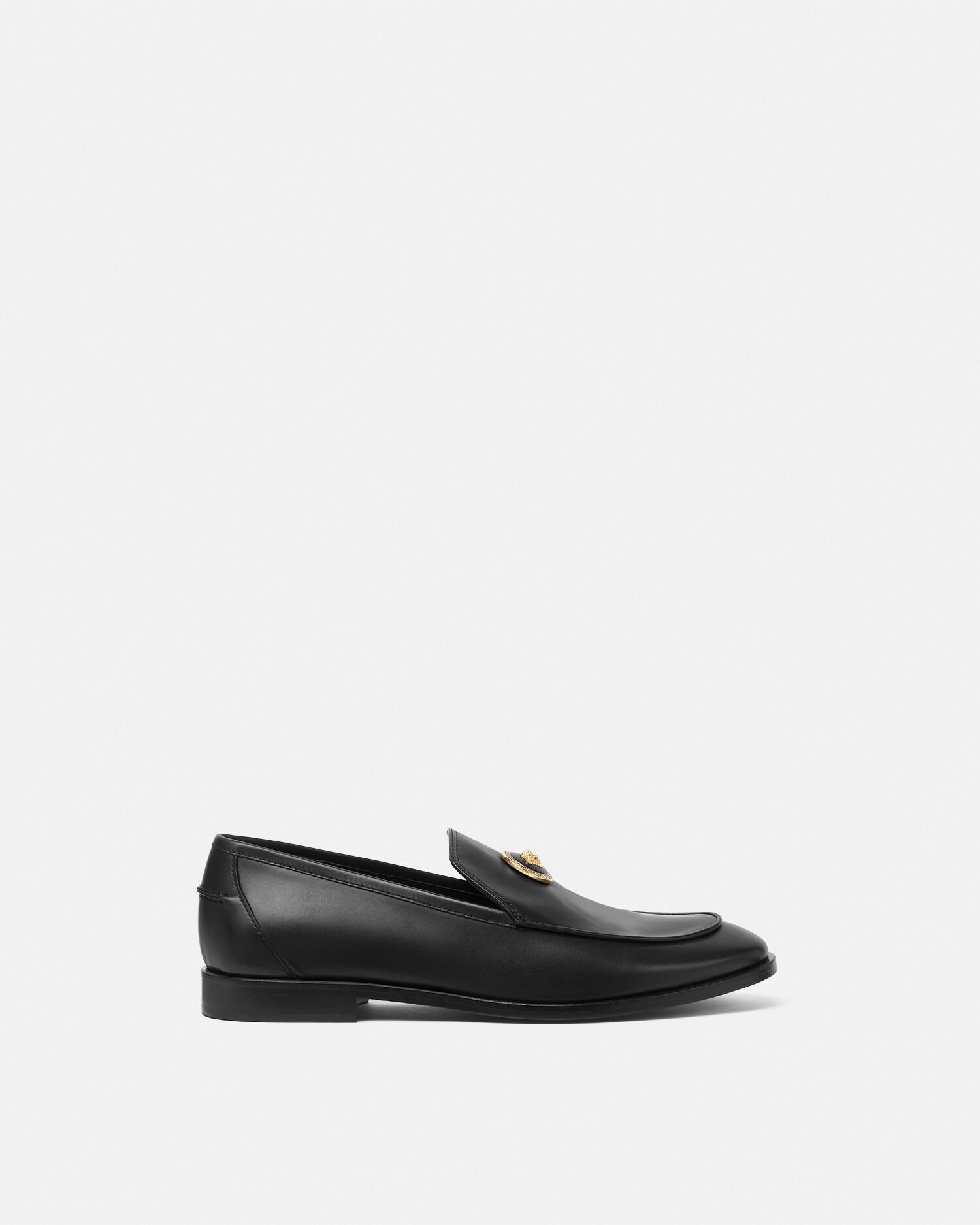 Versace leather 2025 slippers