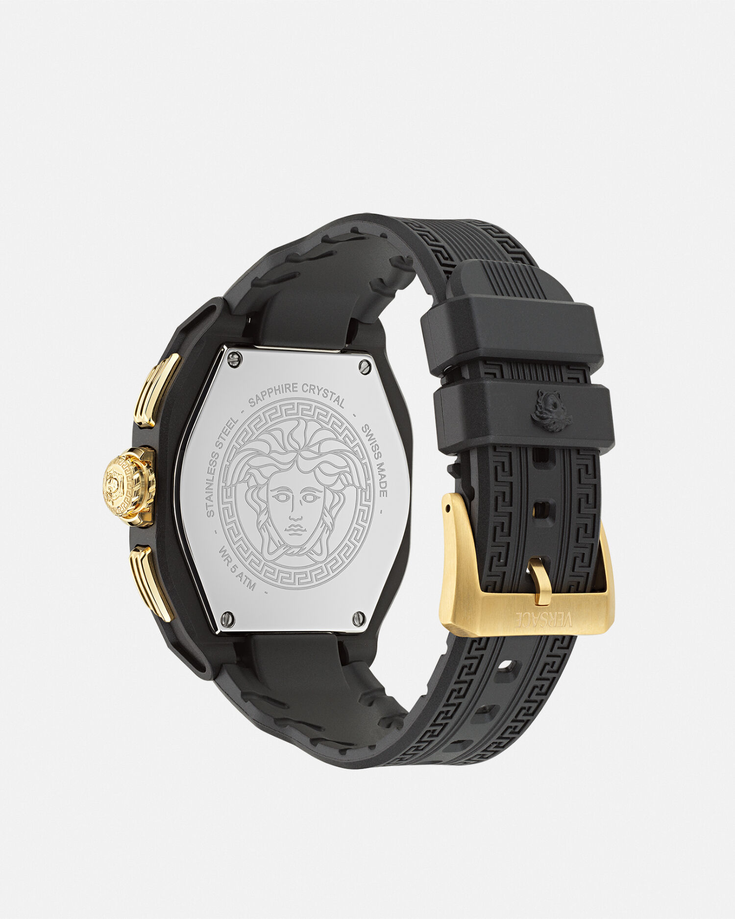 V-Legend Chrono Watch Black | VERSACE US