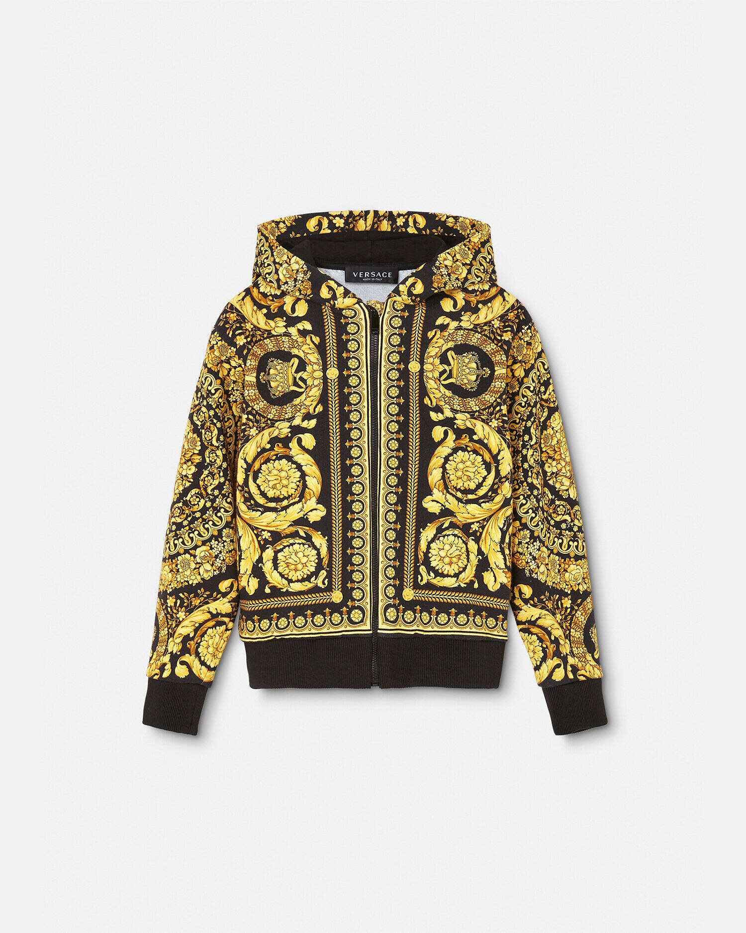 Barocco Kids Zip Hoodie