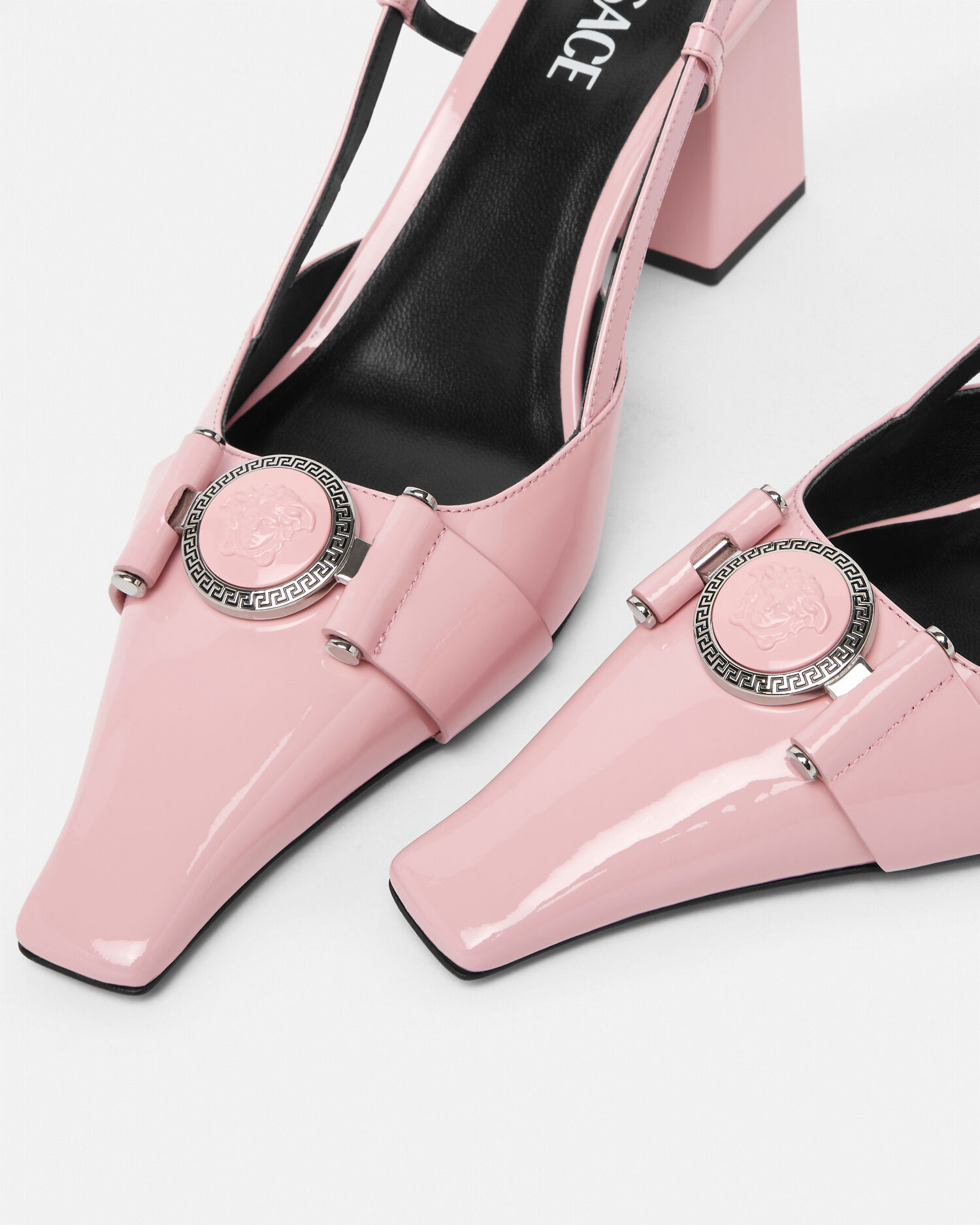 Versace heels pink shop