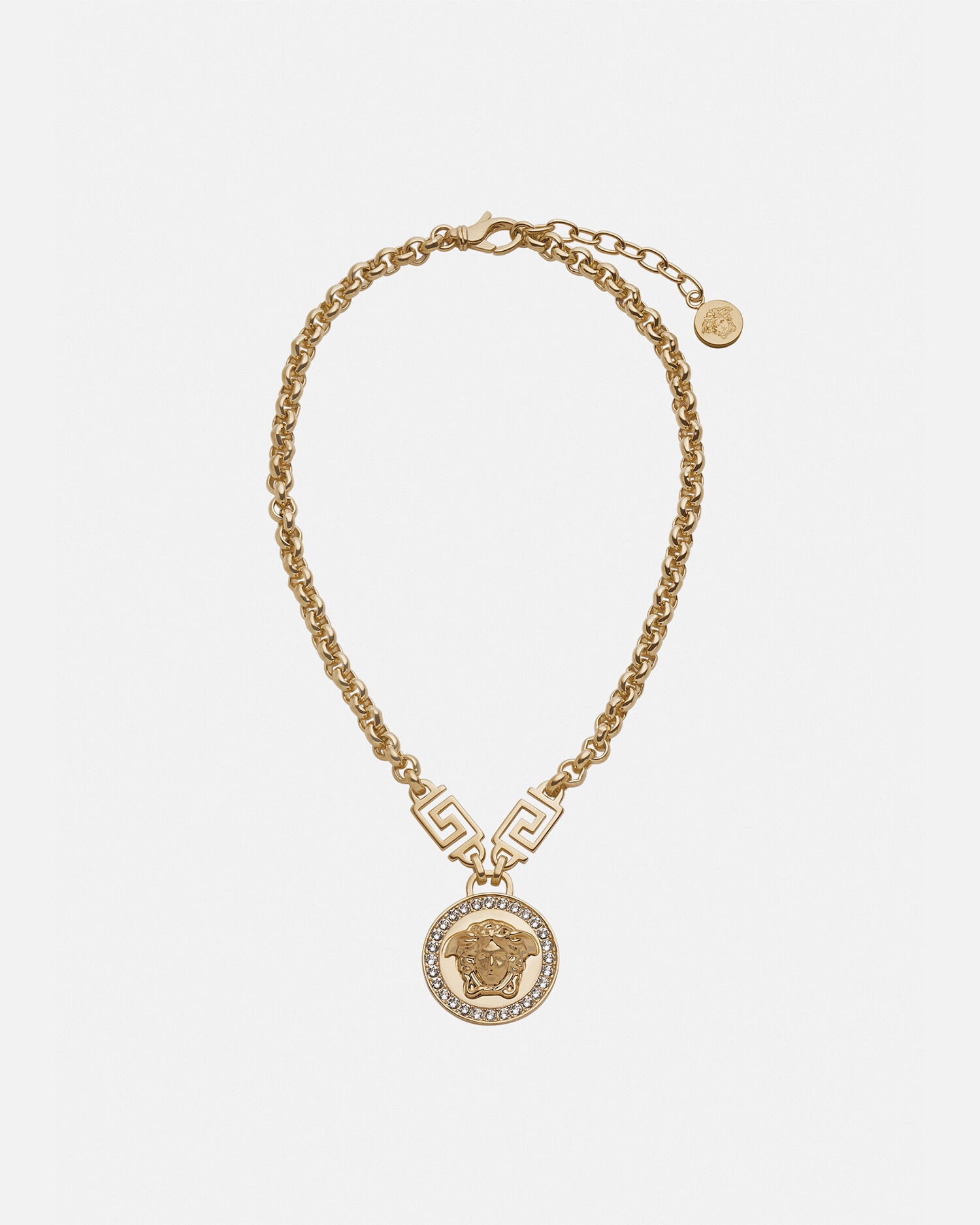 VERSACH MEDUSA GOLD NECKLACE