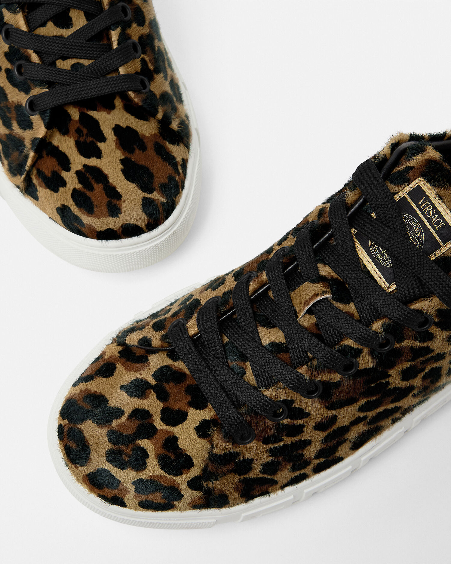 Cheetah print versace shoes store