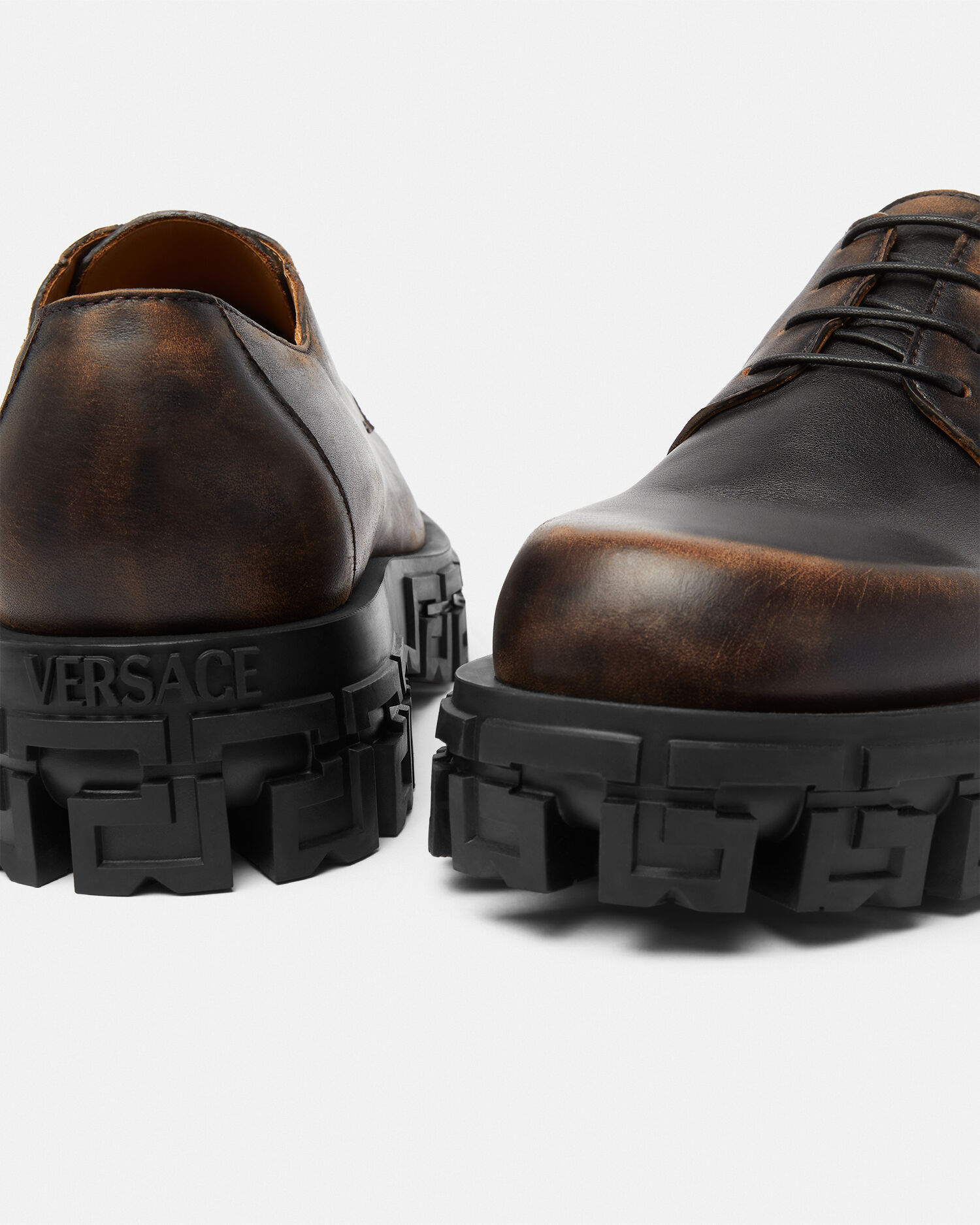 Versace derby shoes sales