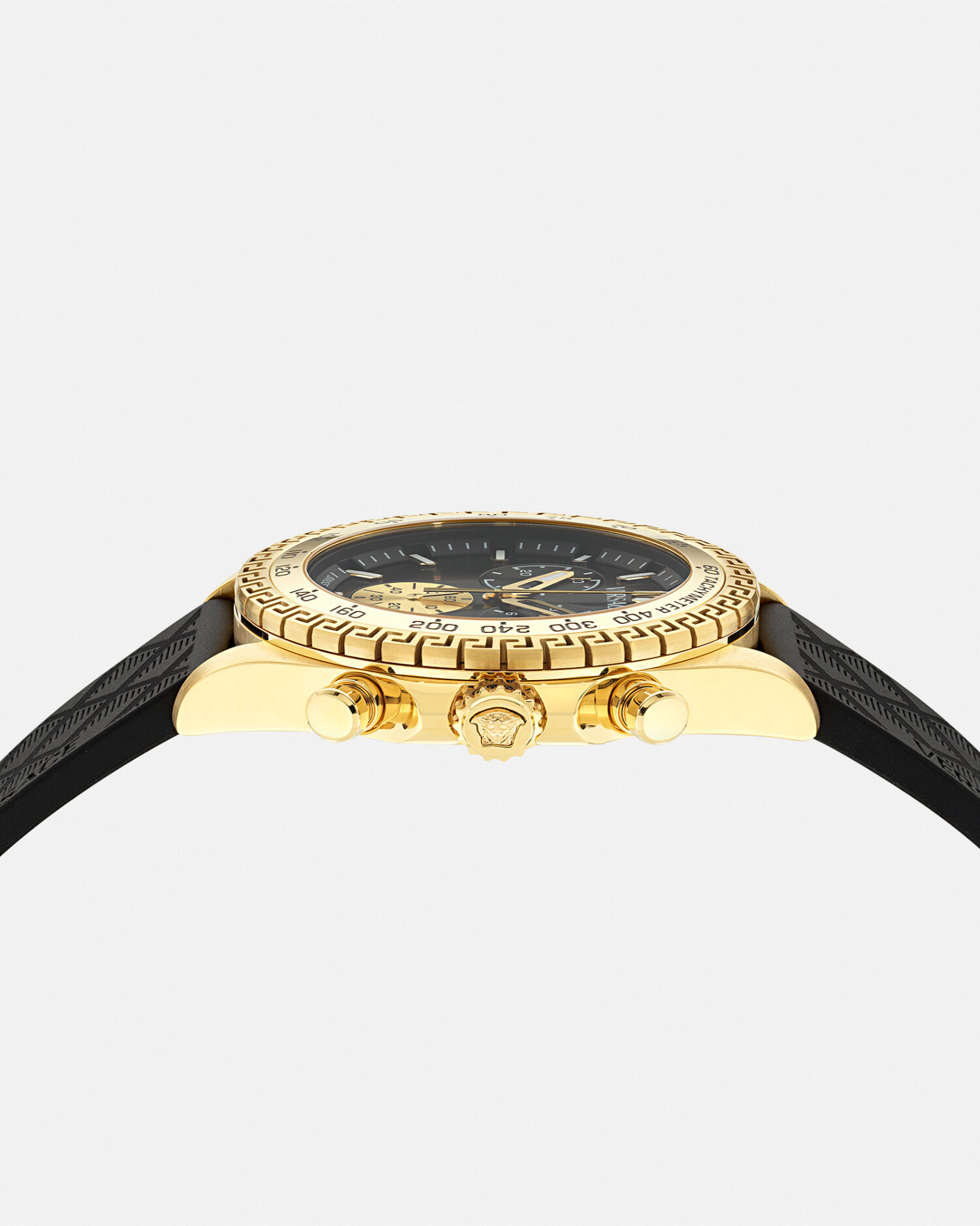 Versace Chrono X Watch Black Gold VERSACE US