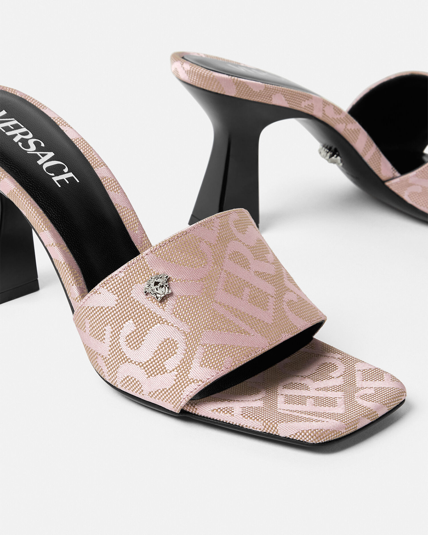 Versace store mules heels