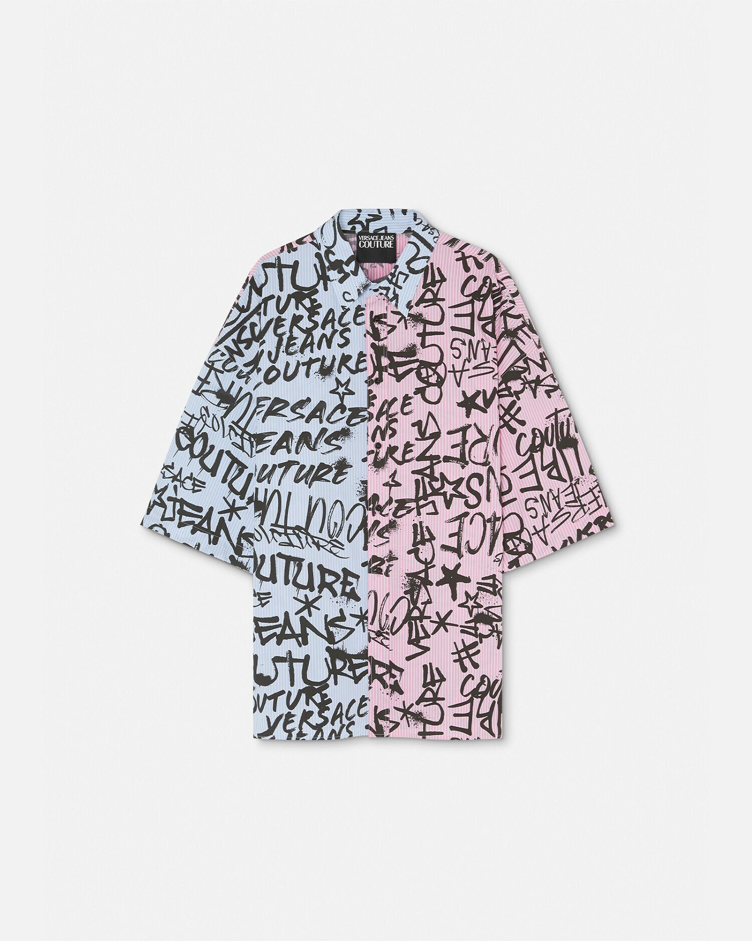 Camisa versace sales manga corta
