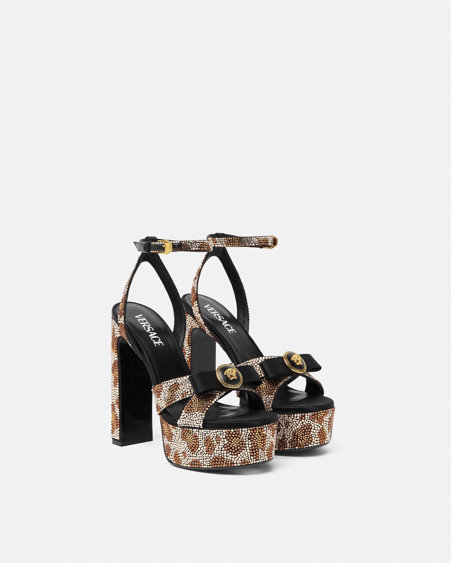 Versace snake sandals outlet