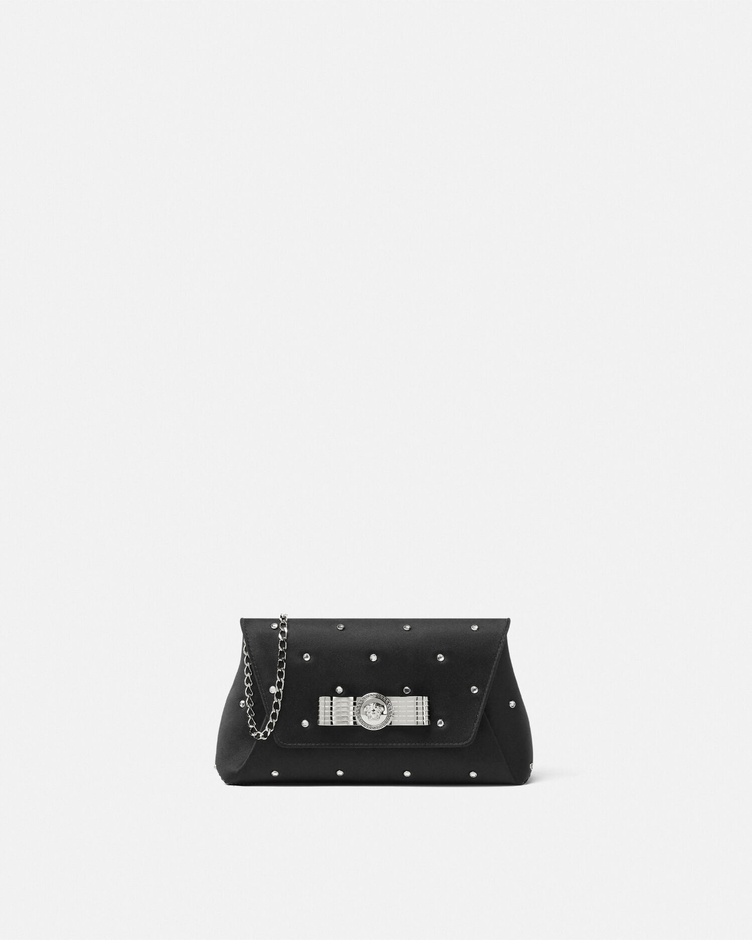 Cielo Stellato Gianni Ribbon Clutch | VERSACE US