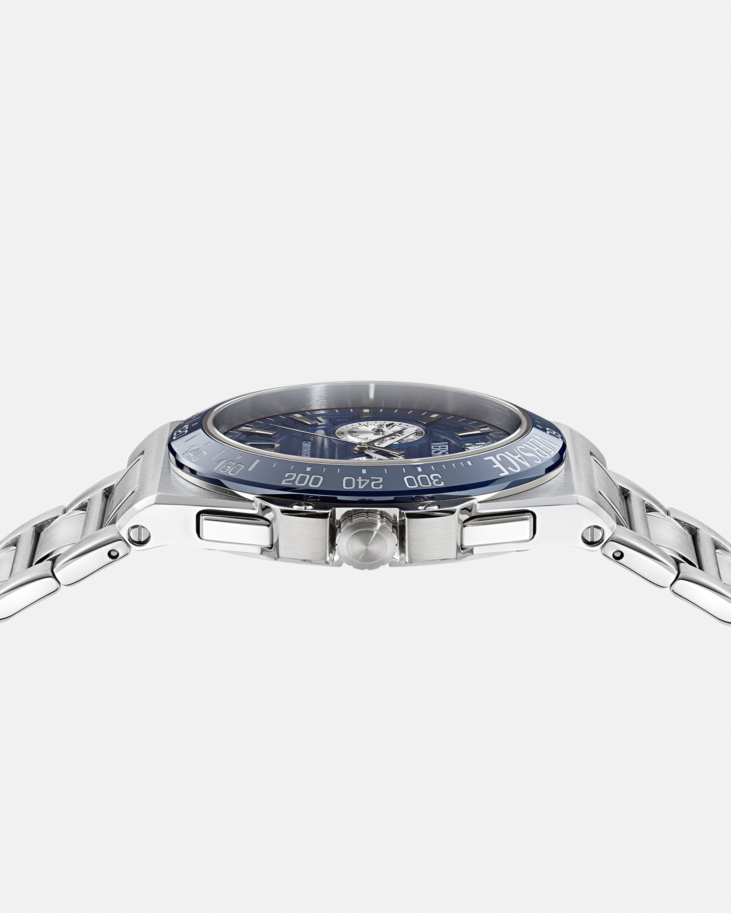 Greca Reaction Watch Silver | VERSACE US