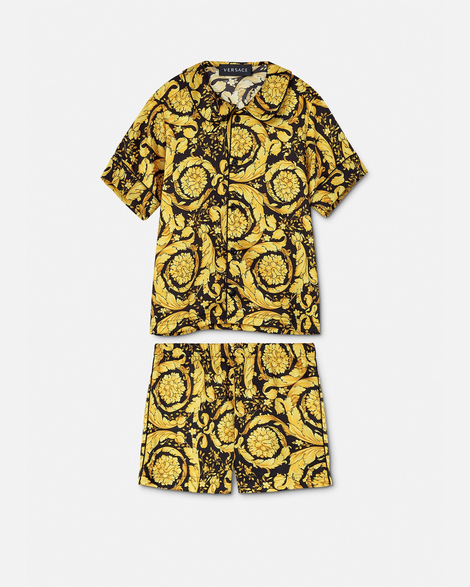 Versace Kids Barocco Kids Pajama Set for Boys US Online Store