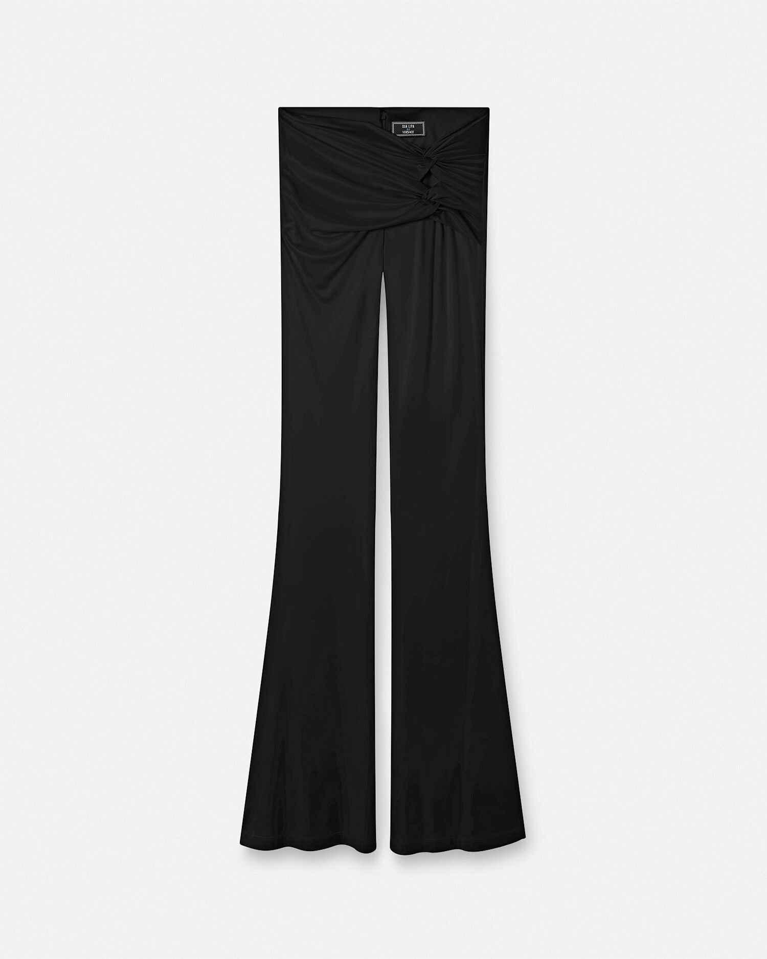 Pantalones acampanados anudados