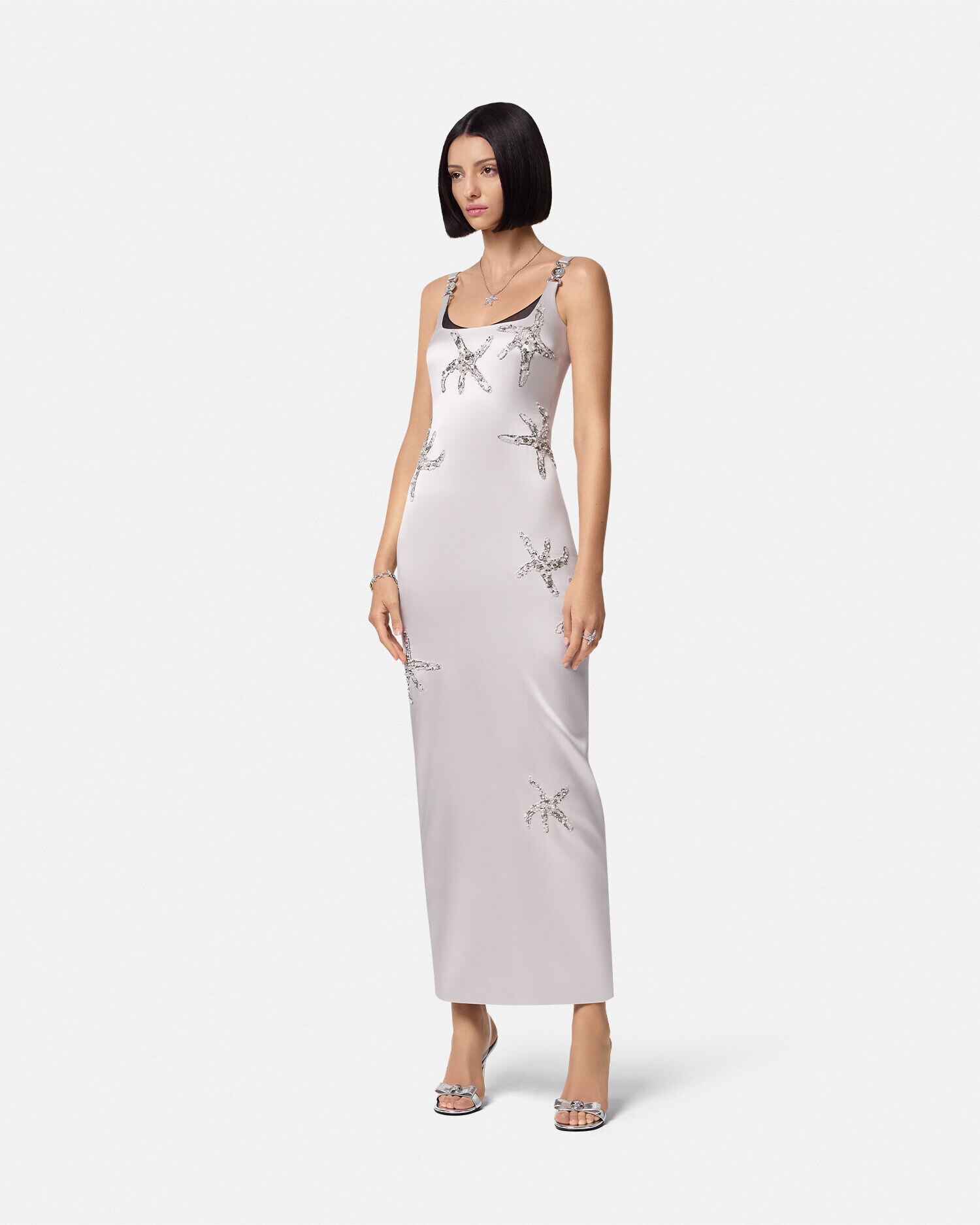 Silk versace dress outlet