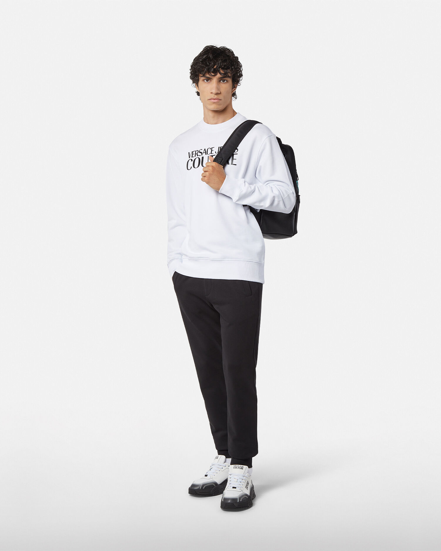 Versace jumper hotsell white