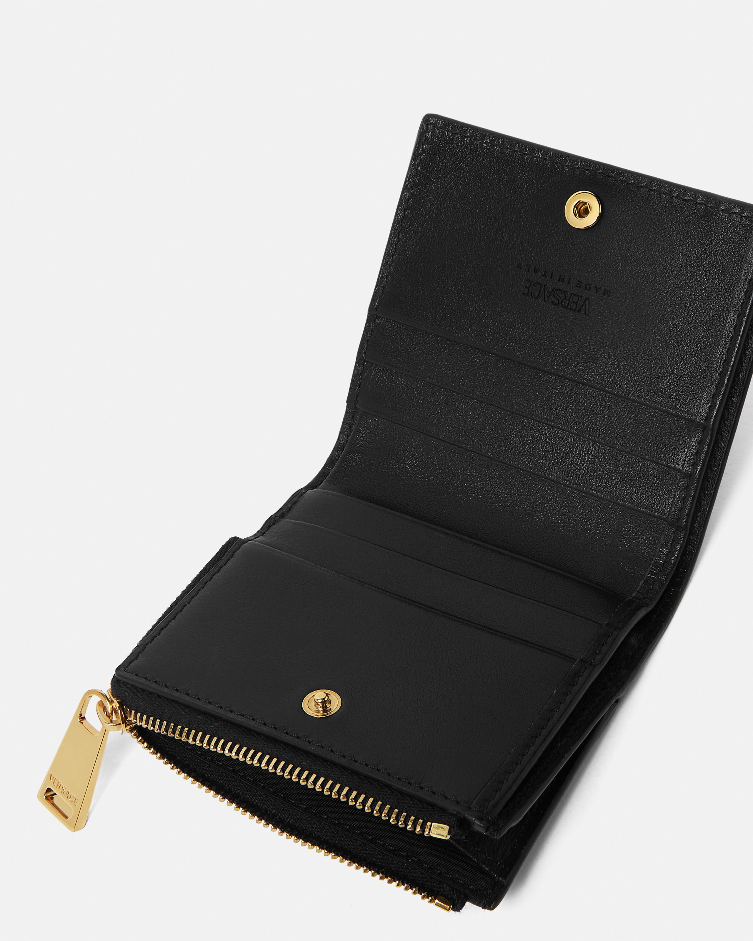 Medusa Biggie Leather Wallet 