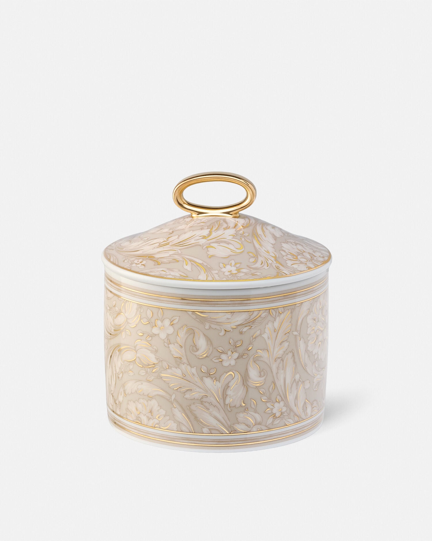 Barocco Beige Small Scented Candle 