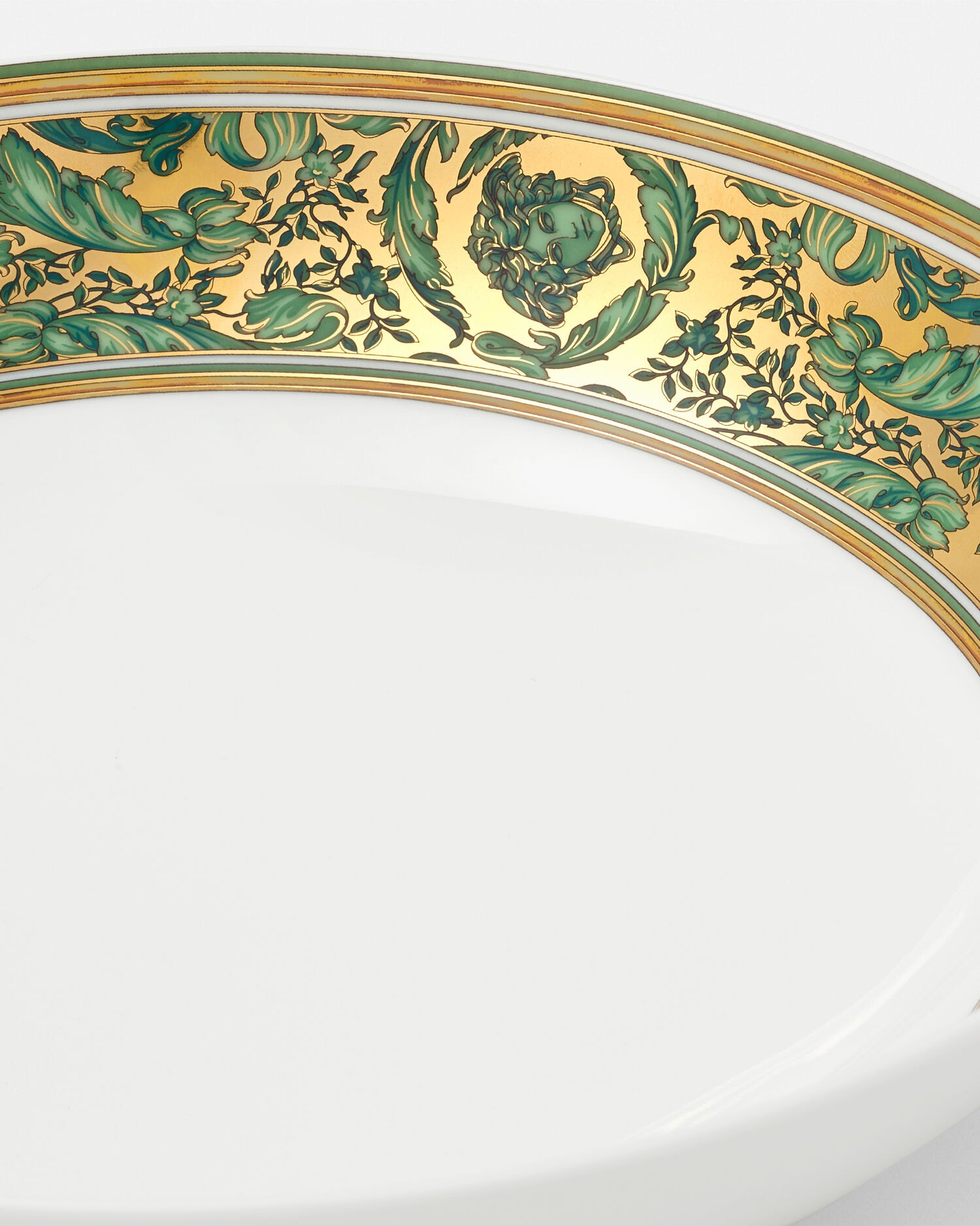 Medusa Garland Deep Plate 8.5''