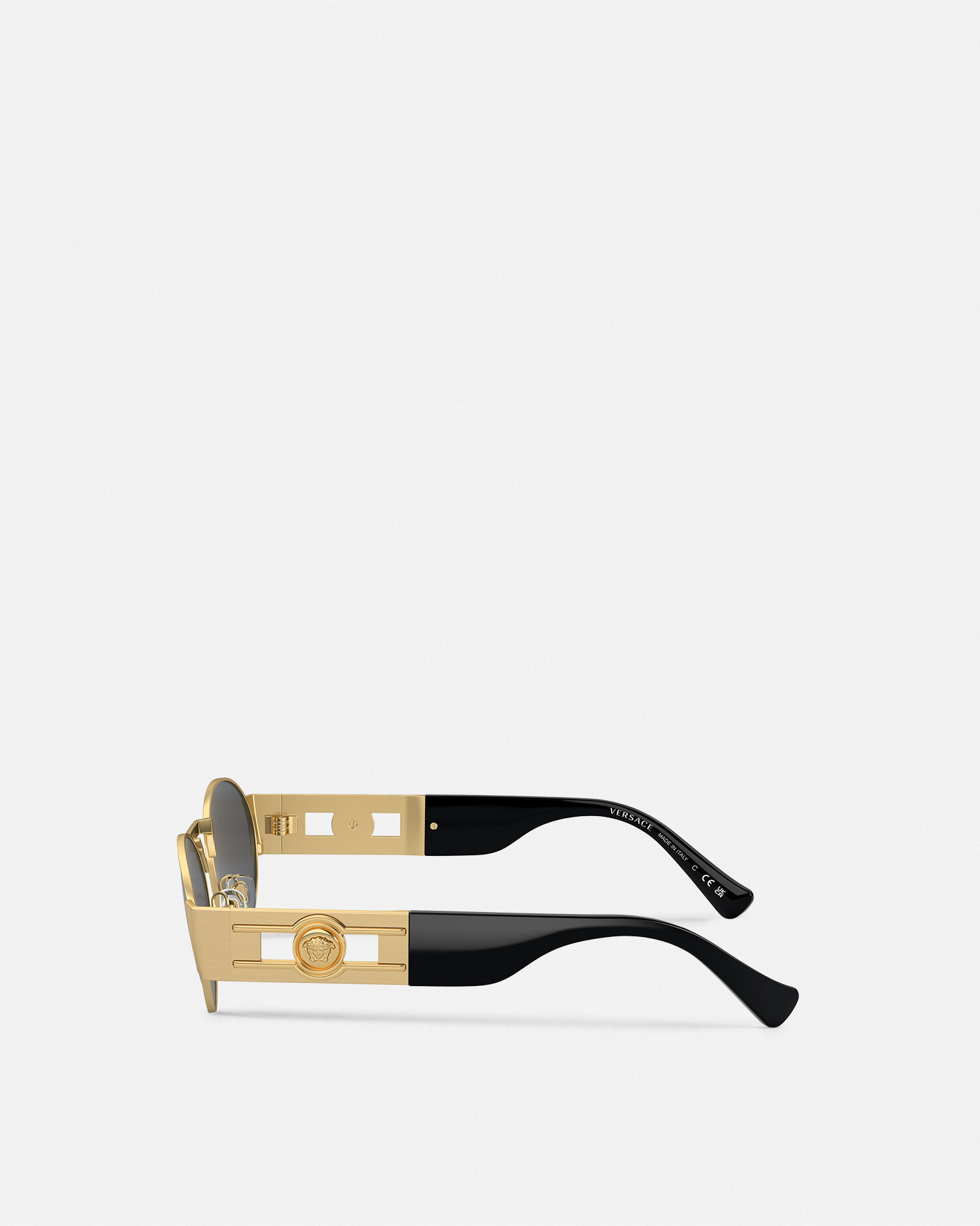 Medusa Deco Oval Sunglasses